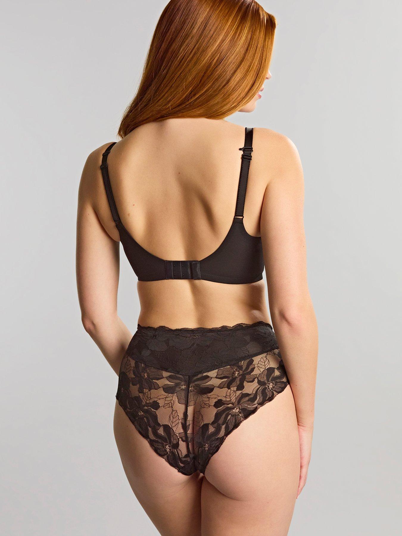 Image 2 of 5 of Panache Evangeline Black Deep Brief - Black
