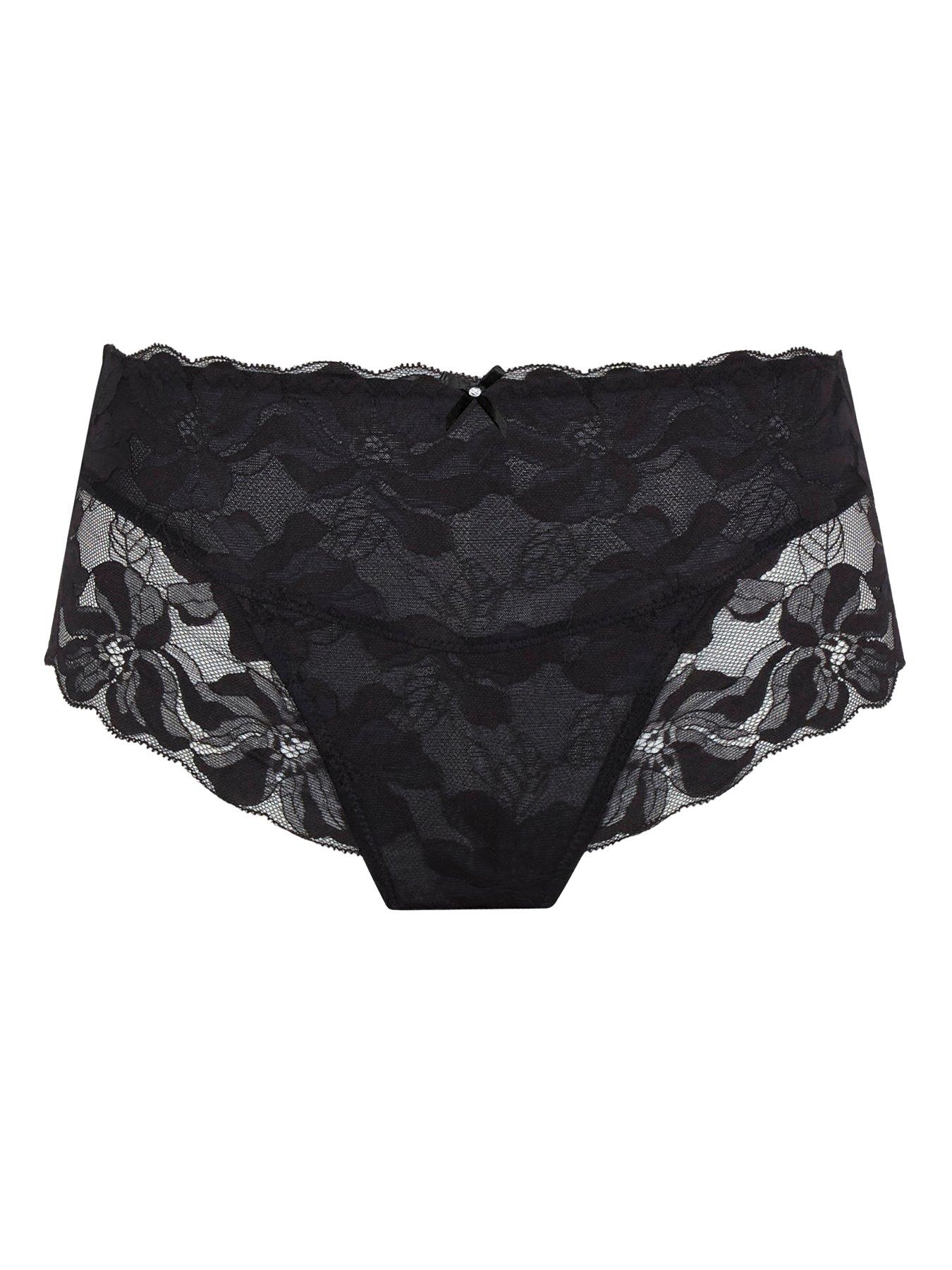Image 5 of 5 of Panache Evangeline Black Deep Brief - Black