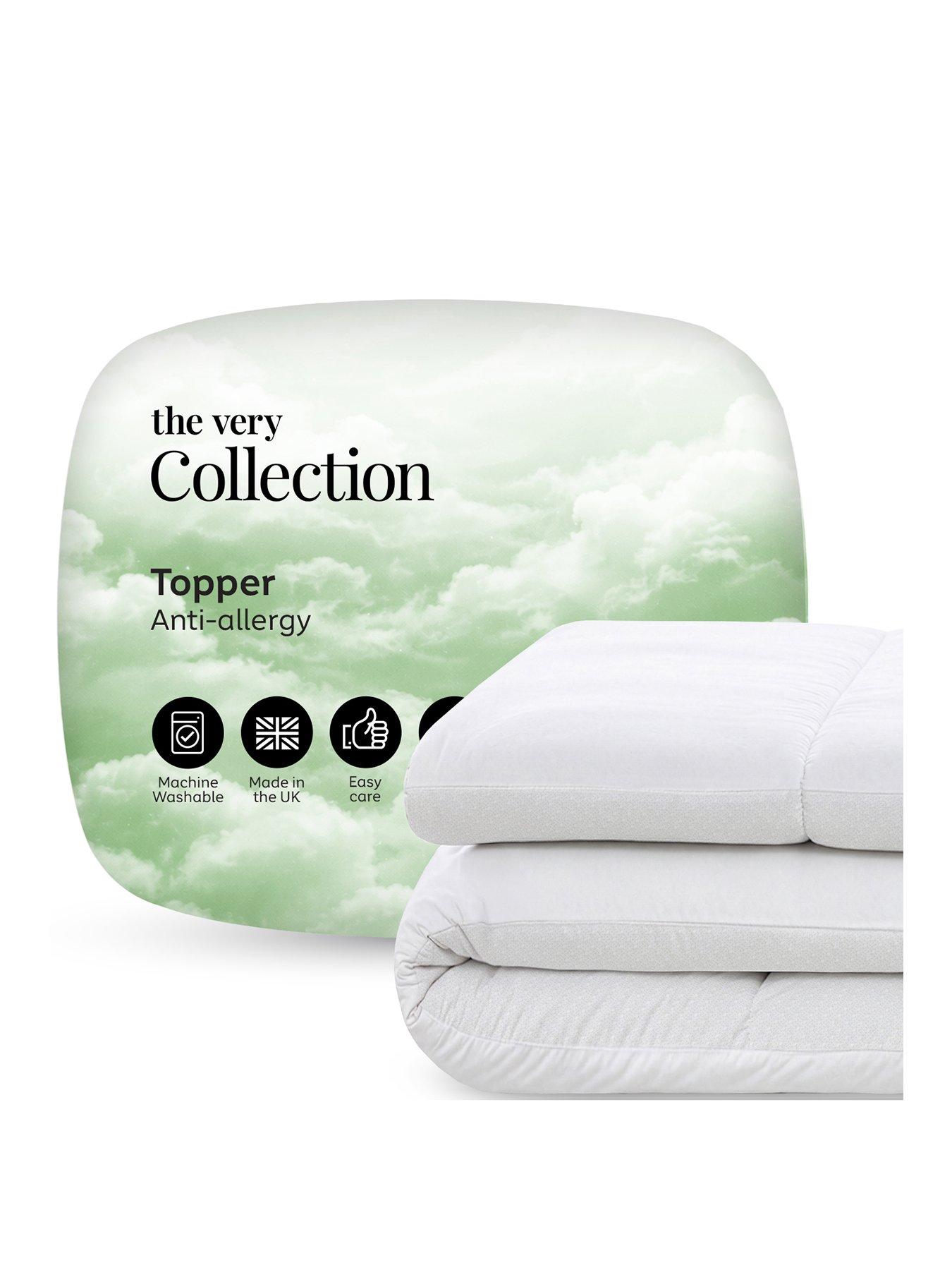 Image 1 of 6 of The Very Collection Anti-allergy Mattress Topper-single