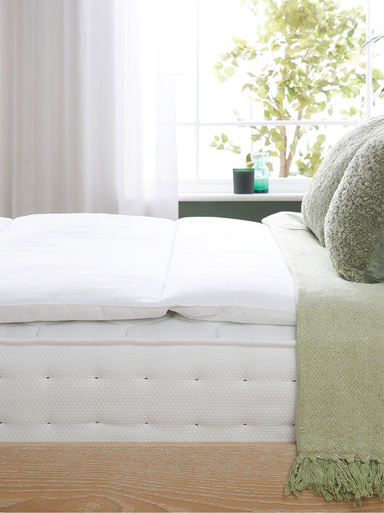 Image 4 of 6 of The Very Collection Anti-allergy Mattress Topper-single