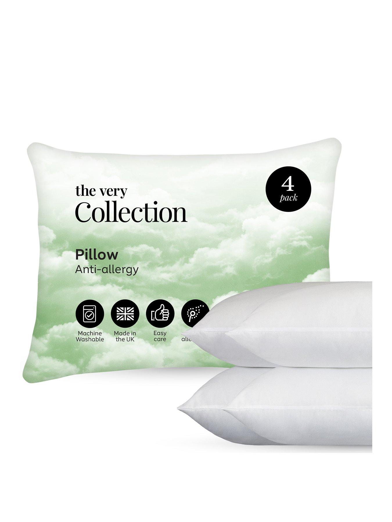 The Very Collection Anti-allergy Pillow 4 Pack-medium