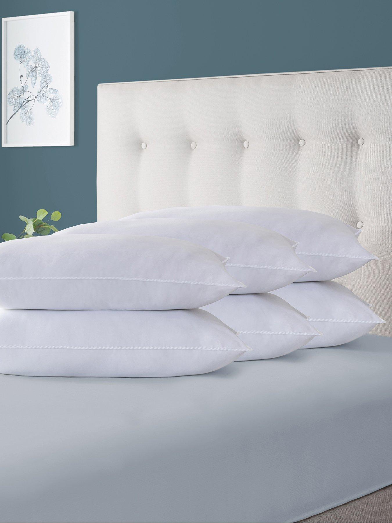 The Very Collection Anti-bacterial Pillow 6 Pack-medium