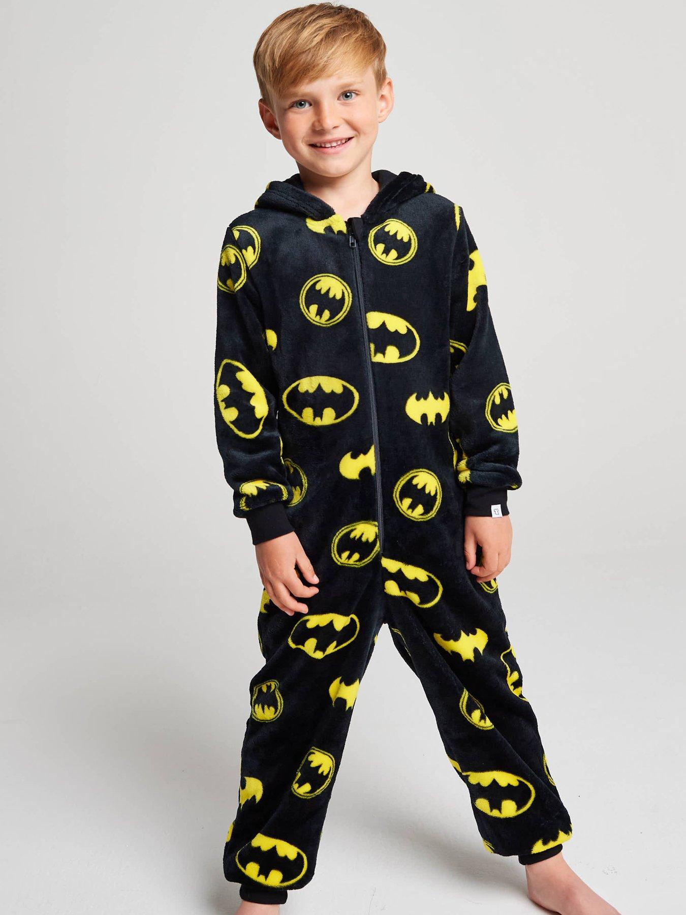 Brand Threads Batman Fleece All-in-one
