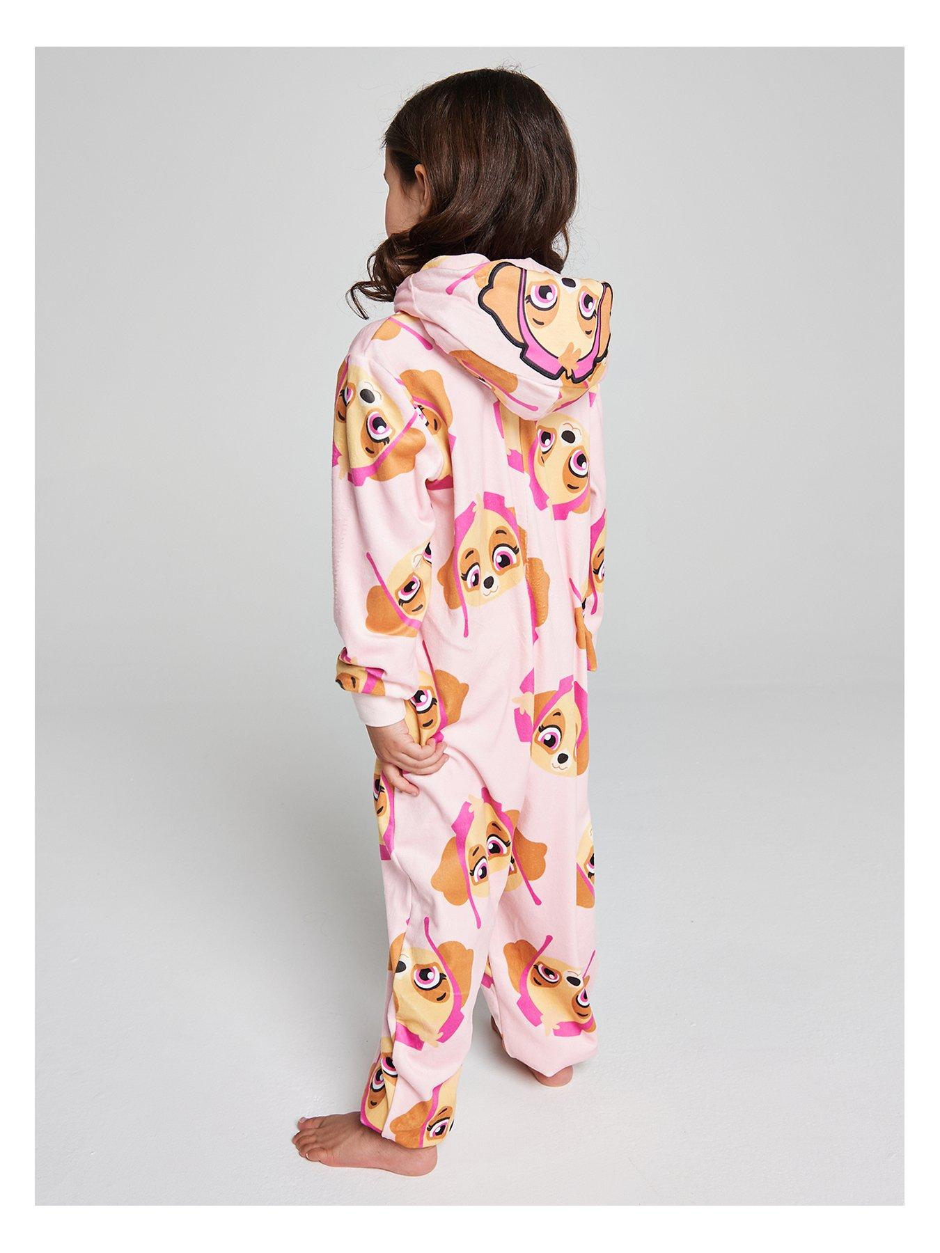Image 3 of 7 of Brand Threads Girls Paw Patrol Fleece All-in-one