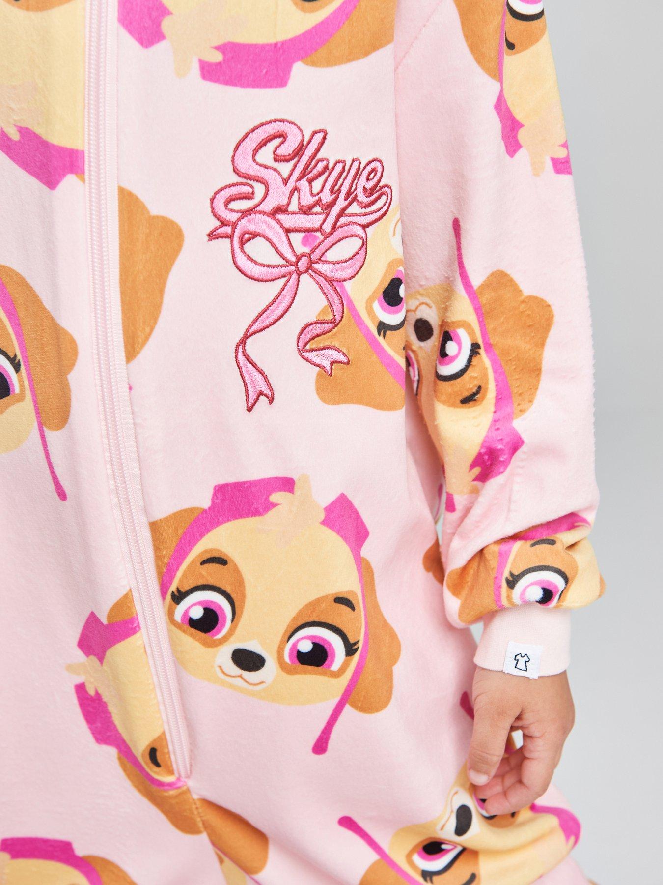 Image 6 of 7 of Brand Threads Girls Paw Patrol Fleece All-in-one