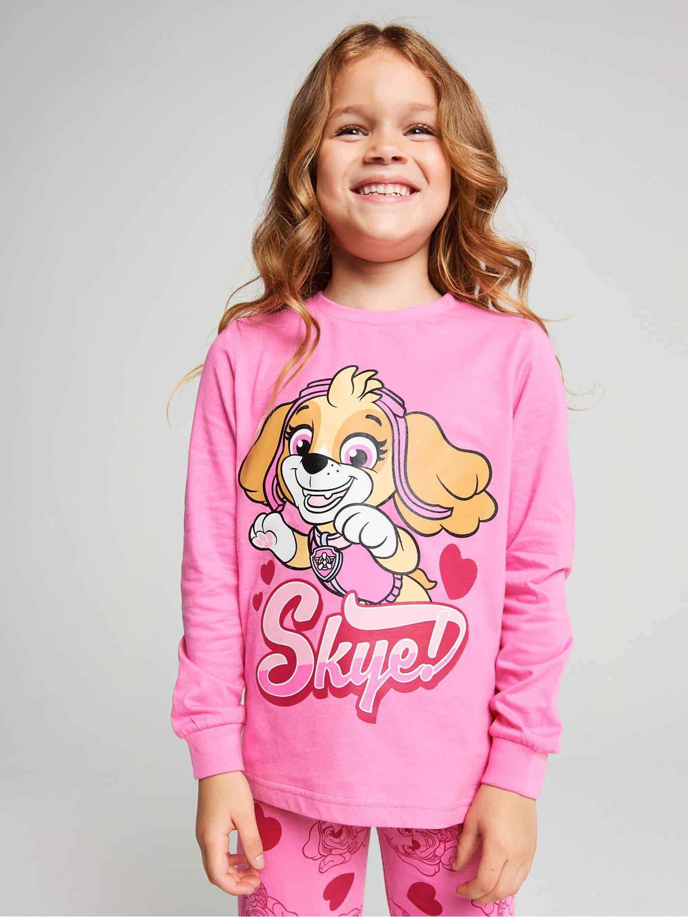 Brand Threads Girls Paw Patrol Pyjama Set