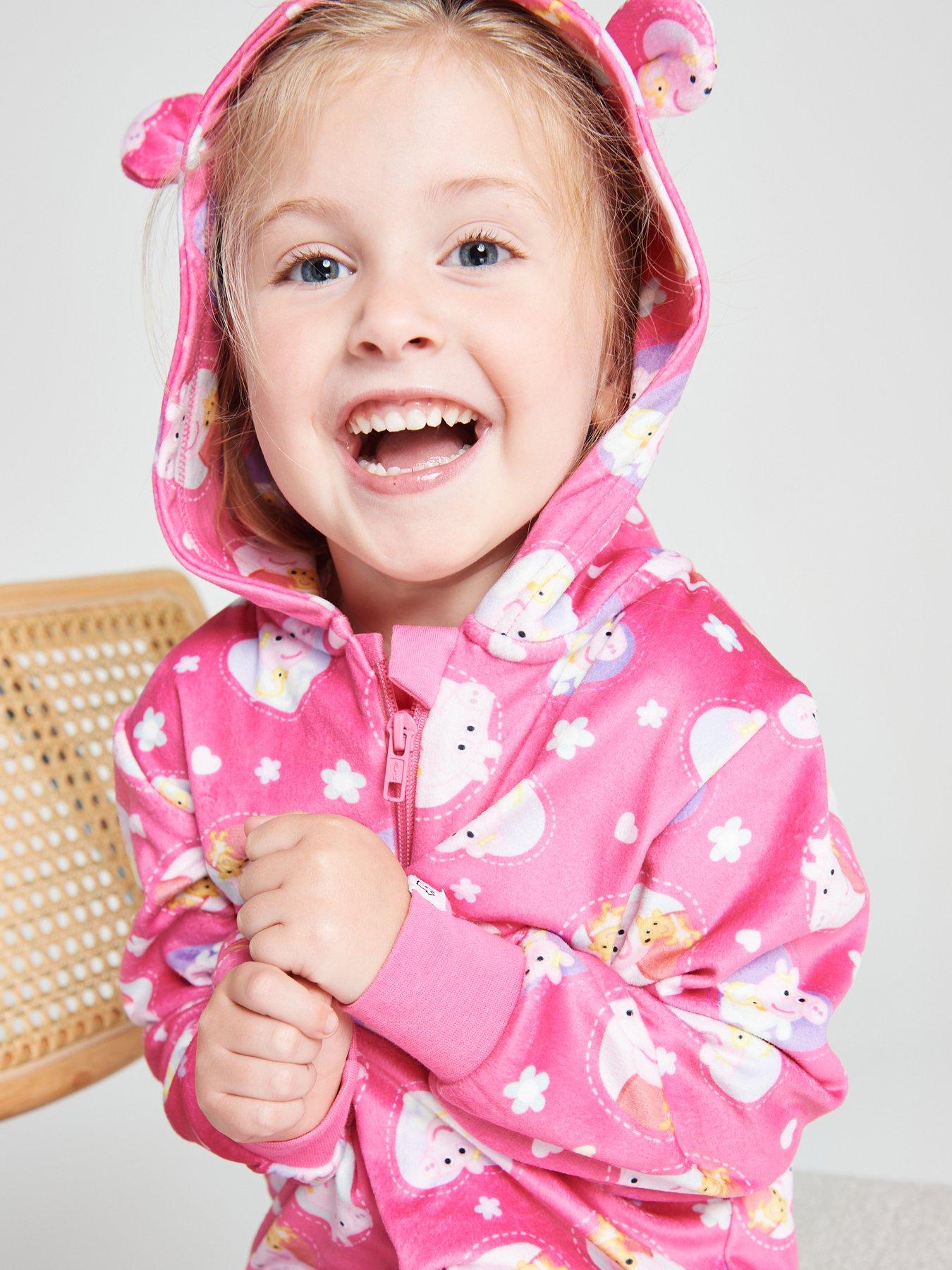 Brand Threads Peppa Pig Fleece All-in-one