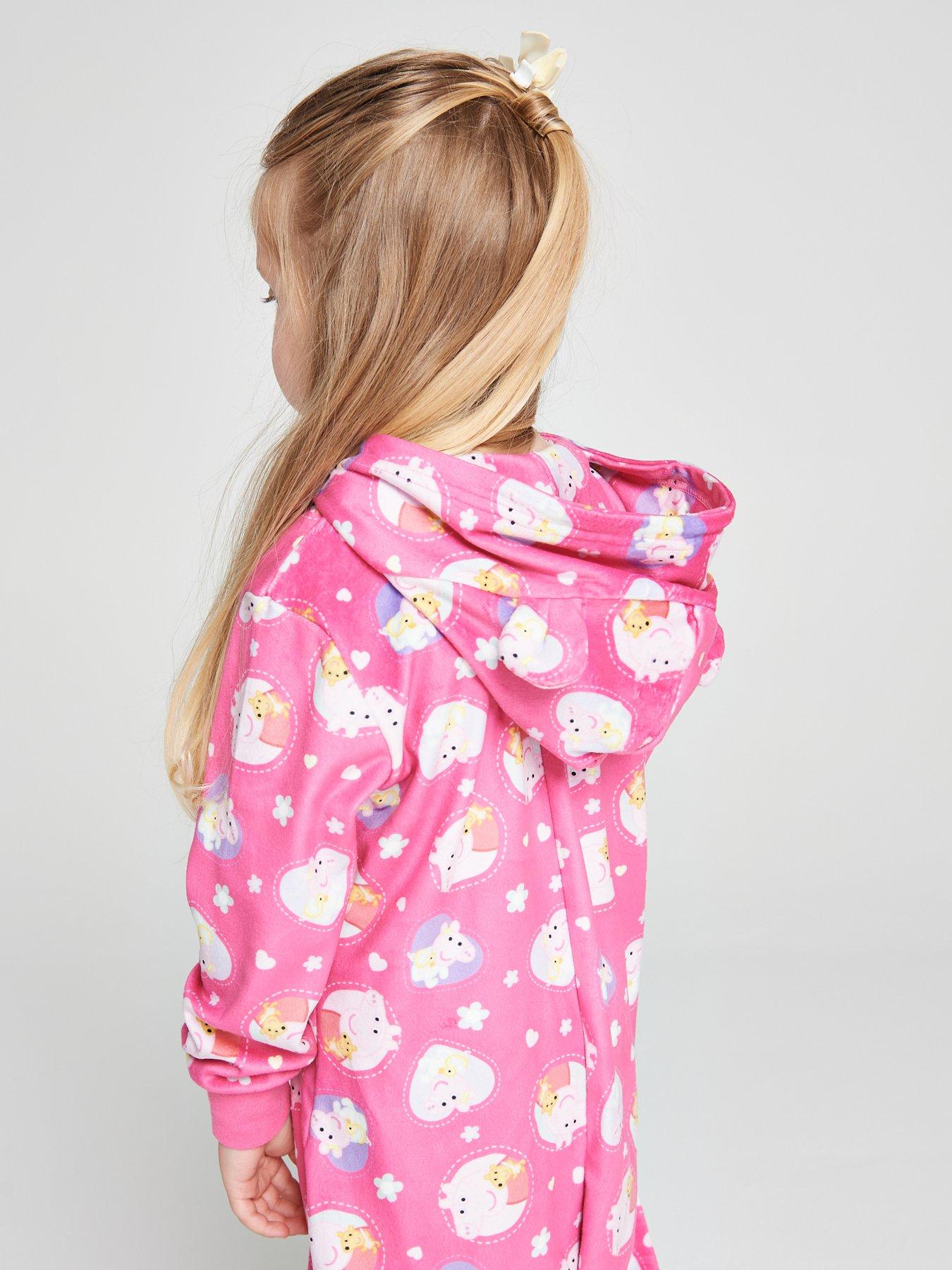 Image 6 of 6 of Brand Threads Peppa Pig Fleece All-in-one