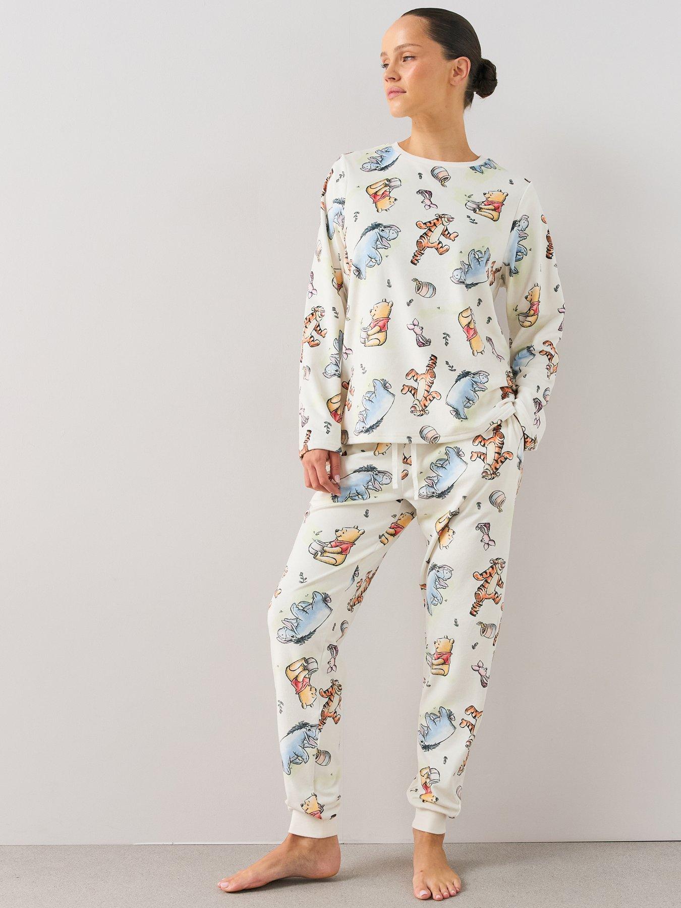 Brand Threads Winnie The Pooh Fleece Twosie Pyjama Set