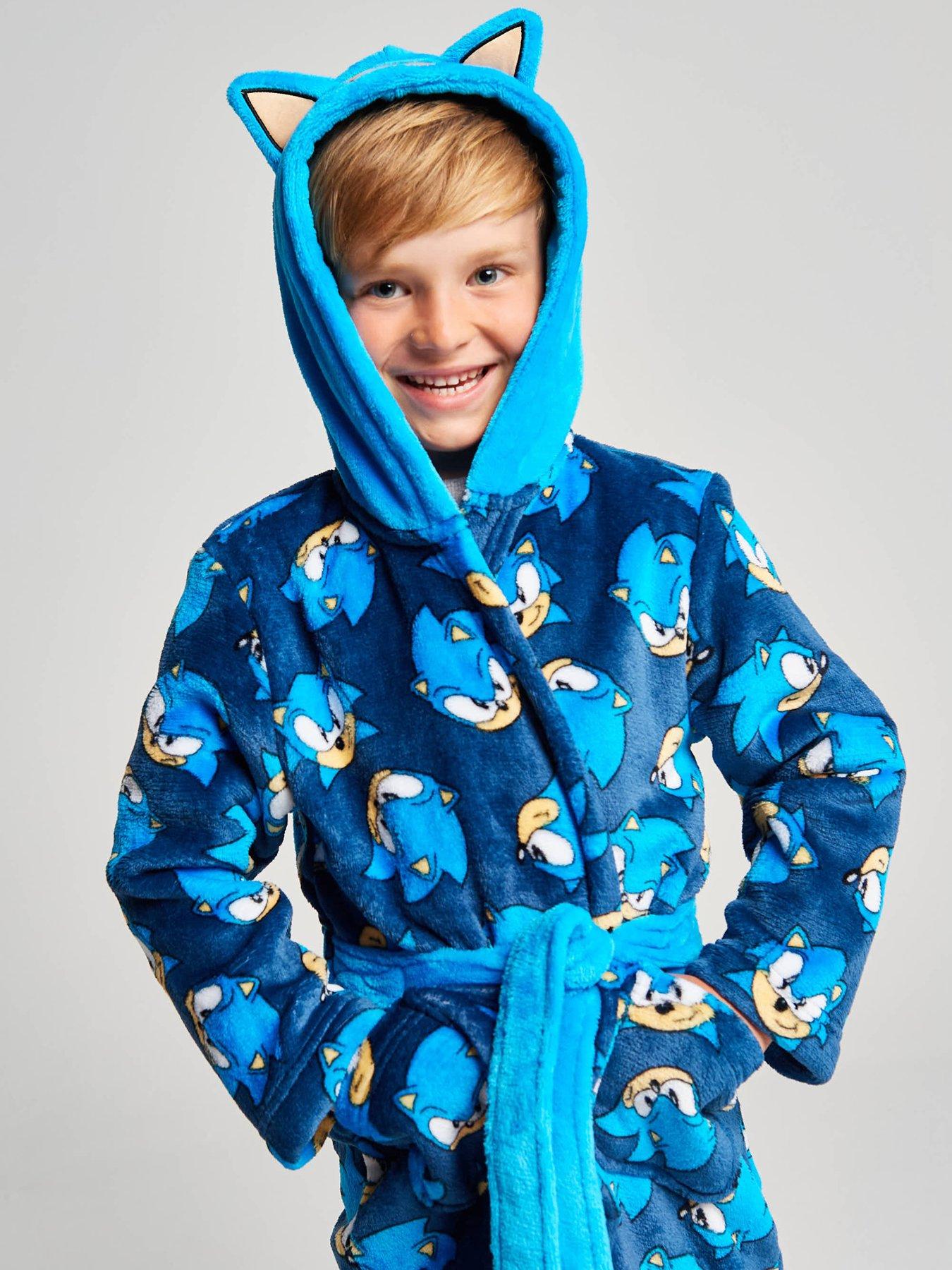 Brand Threads Sonic The Hedgehog Fleece Robe