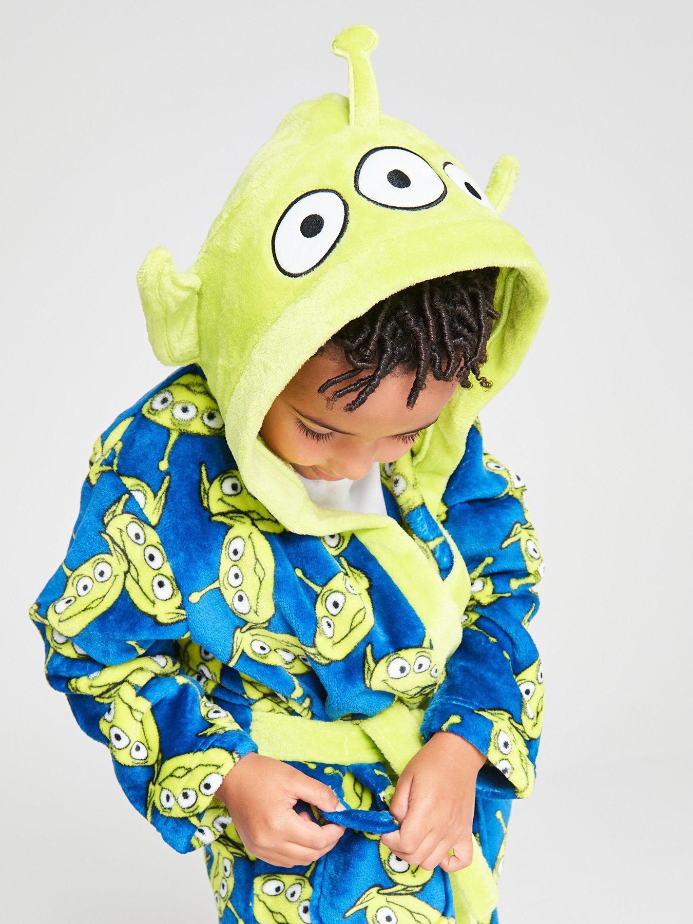 Brand Threads Toy Story Aliens Fleece Robe