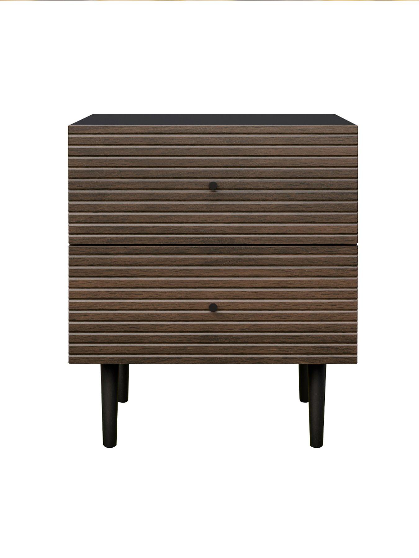 Image 3 of 7 of GFW Jasper 2 Drawer Bedside
