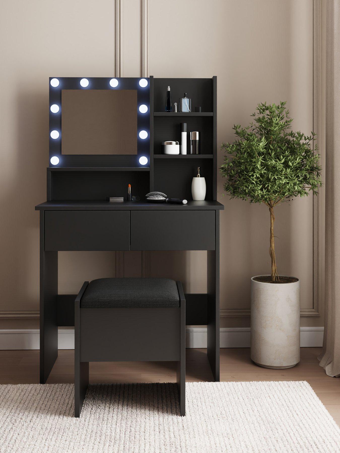 GFW Eva Dresing Table Black