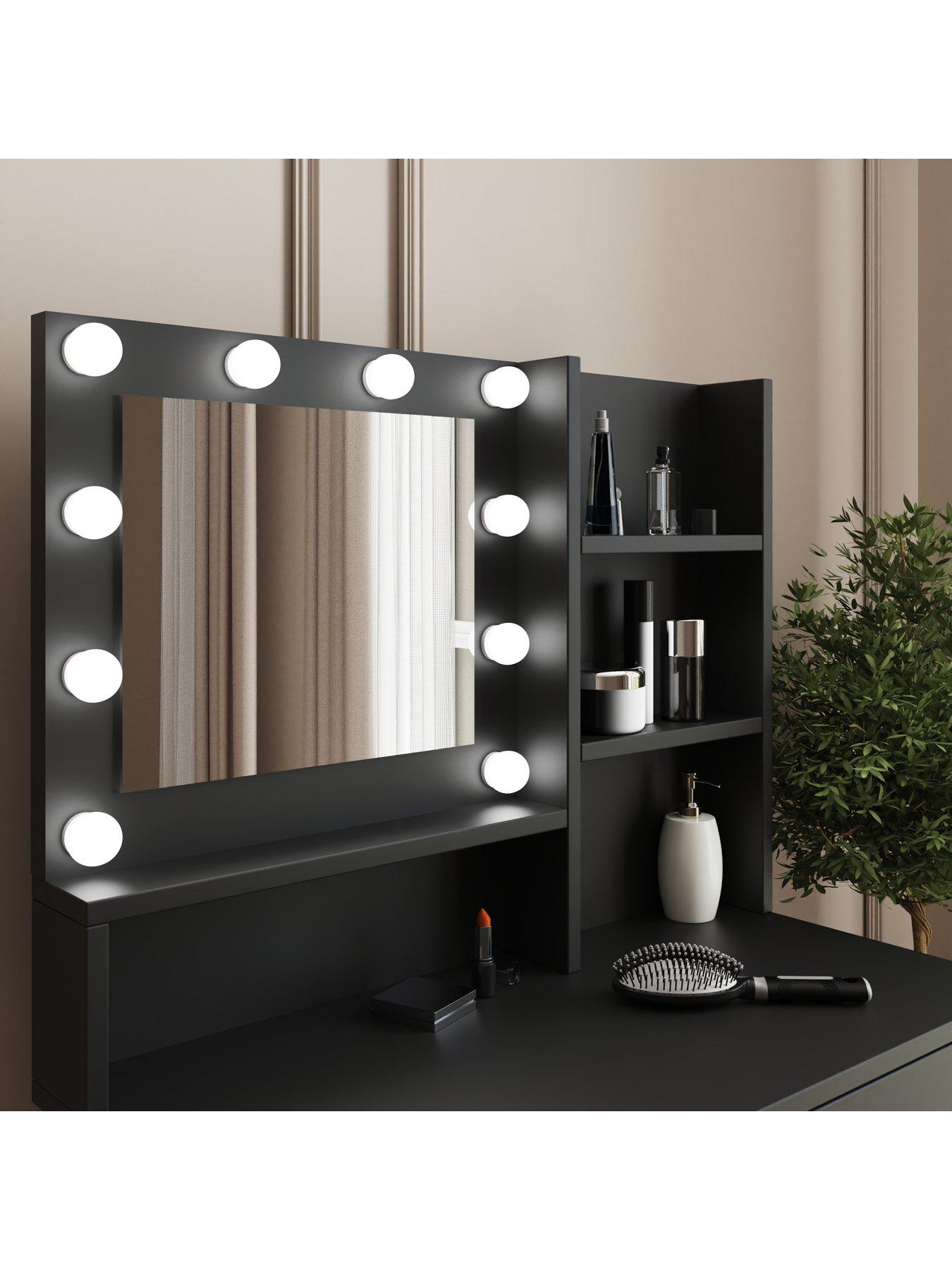 Image 3 of 7 of GFW Eva Dressing Table Black