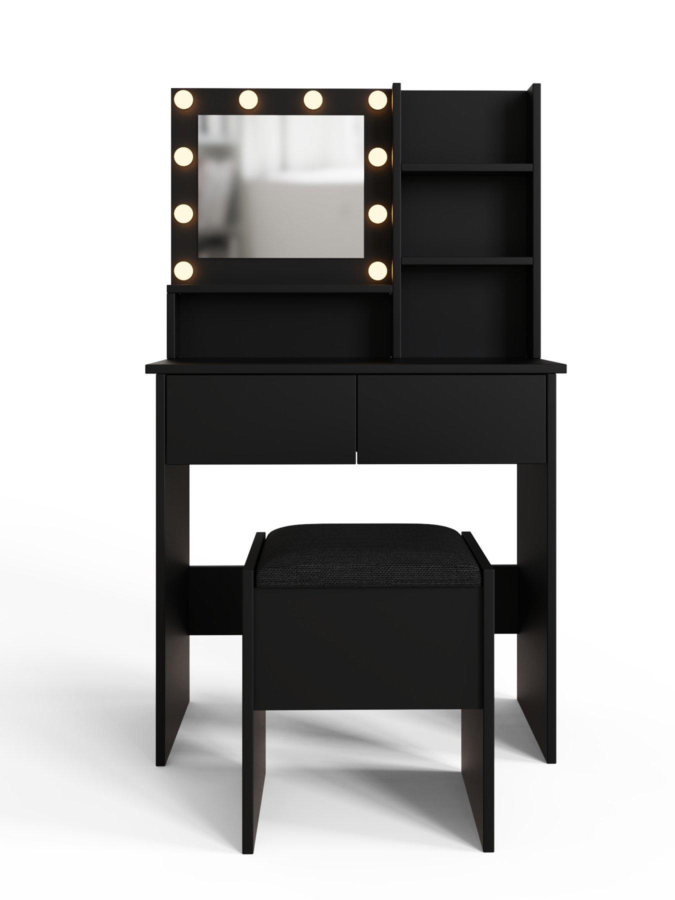 Image 5 of 7 of GFW Eva Dressing Table Black
