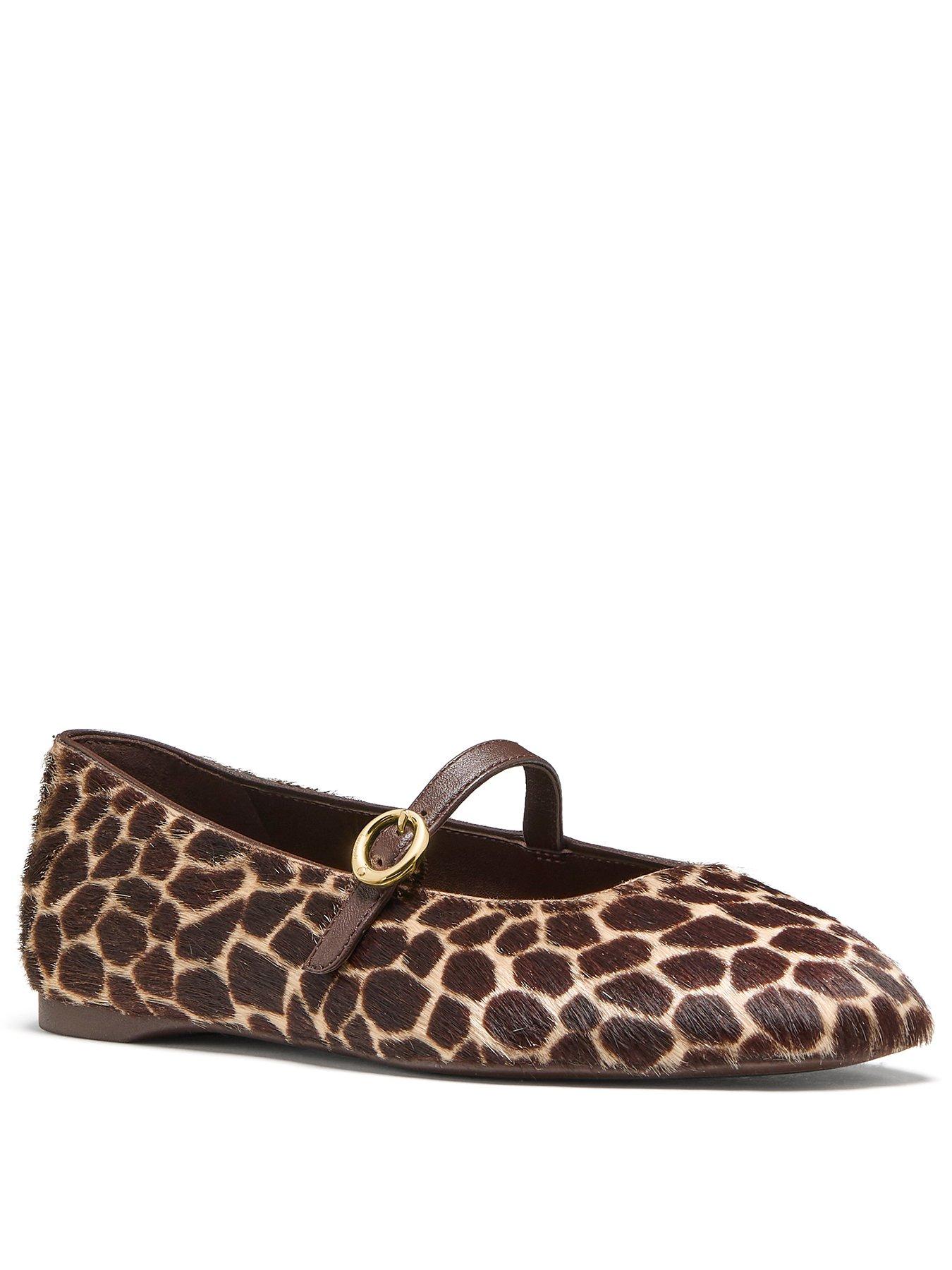 Image 2 of 5 of Kate Spade New York Halo Giraffe Haircalf Mary Jane Flats - Multi