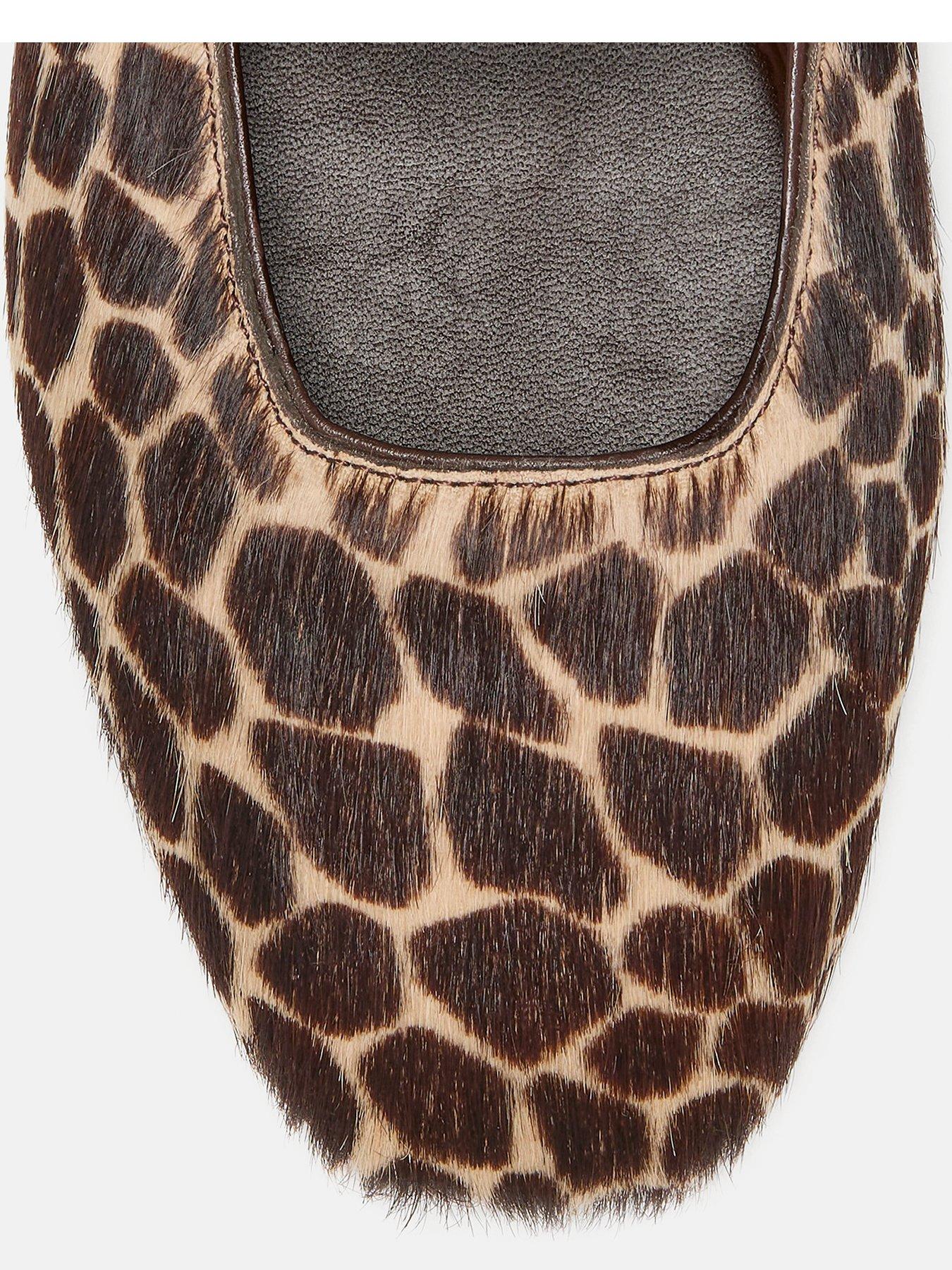 Image 5 of 5 of Kate Spade New York Halo Giraffe Haircalf Mary Jane Flats - Multi