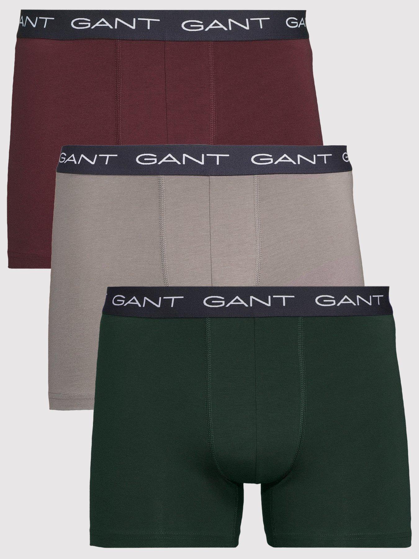 Image 1 of 3 of GANT Gant 3 Pack Boxer Breifs - Assorted