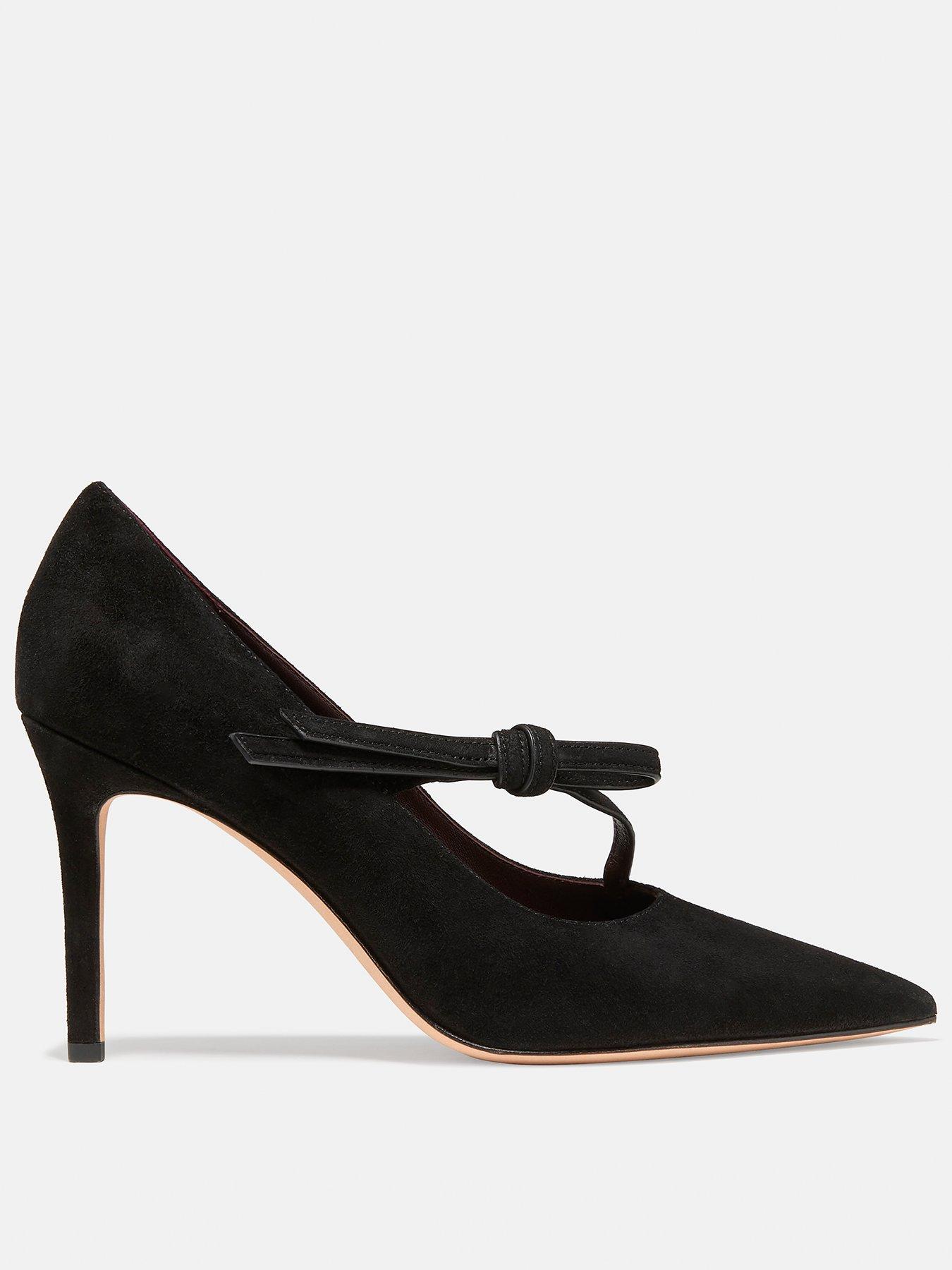 Kate Spade New York Loop Suede Pumps - Black