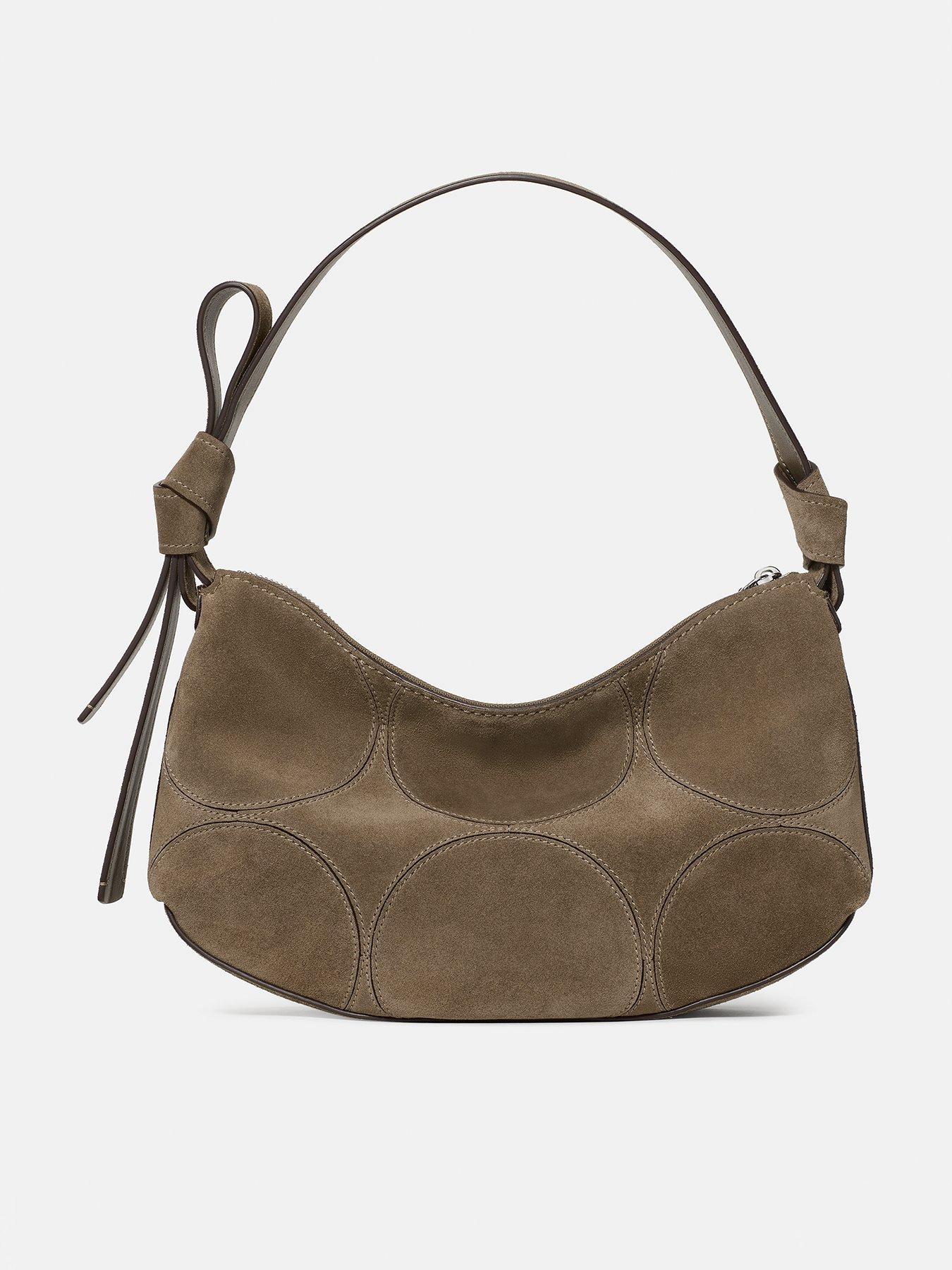 Kate Spade New York Loop Dot Patchwork Shoulder Bag - Brown