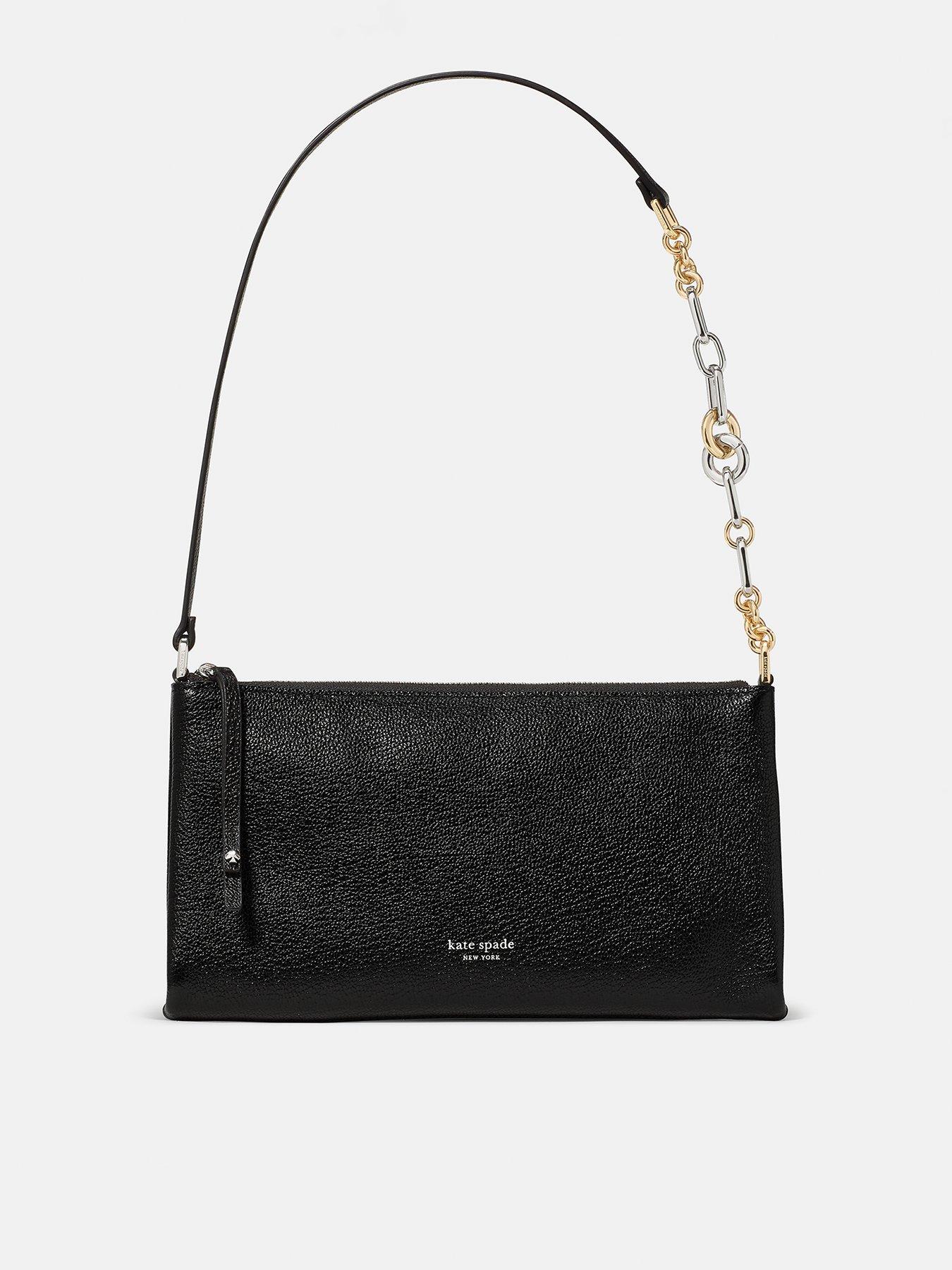 Image 1 of 5 of Kate Spade New York Fling Pochette Bag - Black