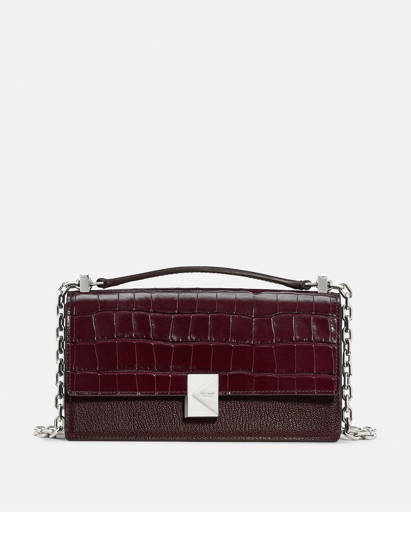 Kate Spade New York Deco Mini Flap Chain Crossbody - Black