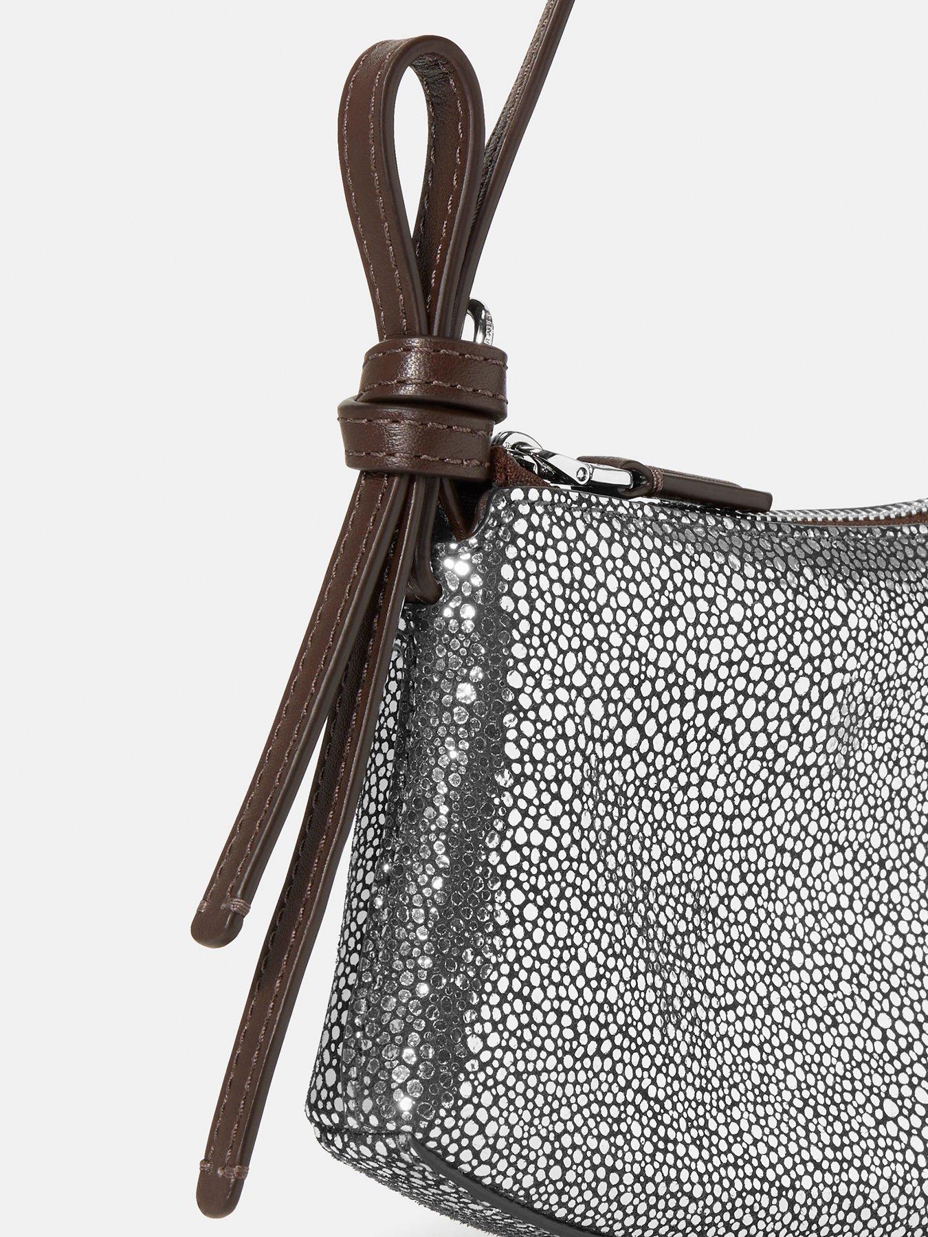 Image 3 of 6 of Kate Spade New York Loop Pochette Bag - Silver