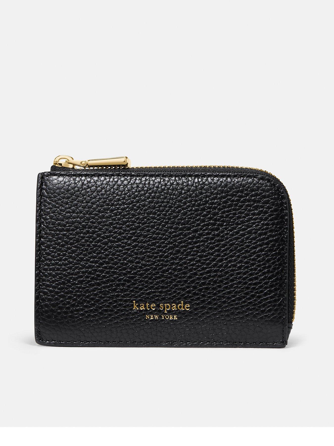 Kate Spade New York Mini Zip Card Case - Black
