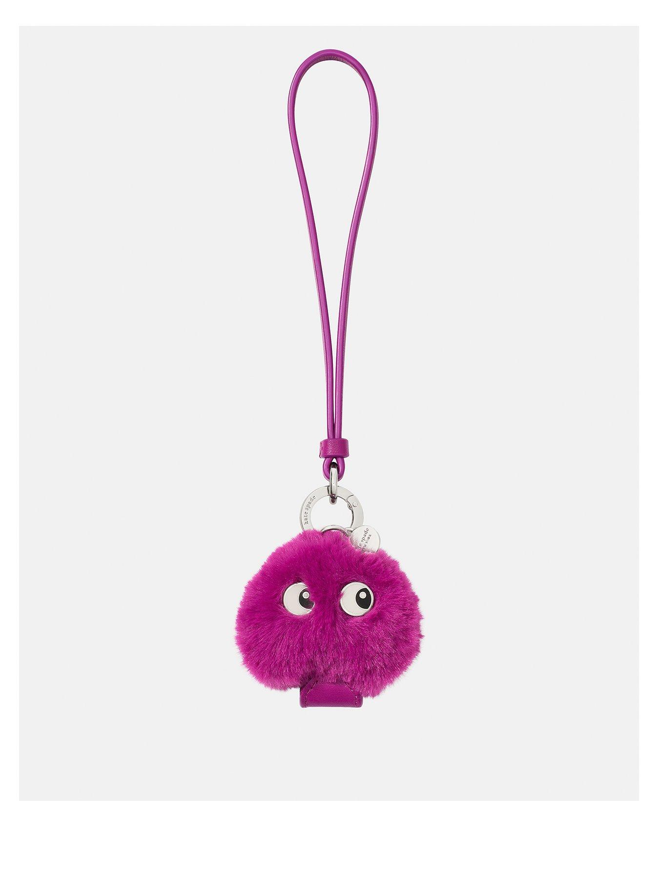 Kate Spade New York Monsters Spade Mini Bag Charm - Purple