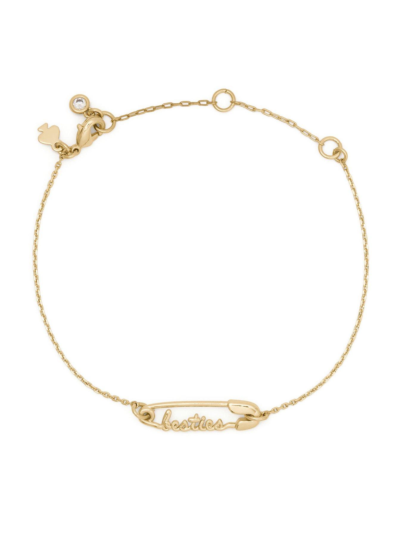 Kate Spade New York Gifting Best Friends Carded Bracelet - Gold