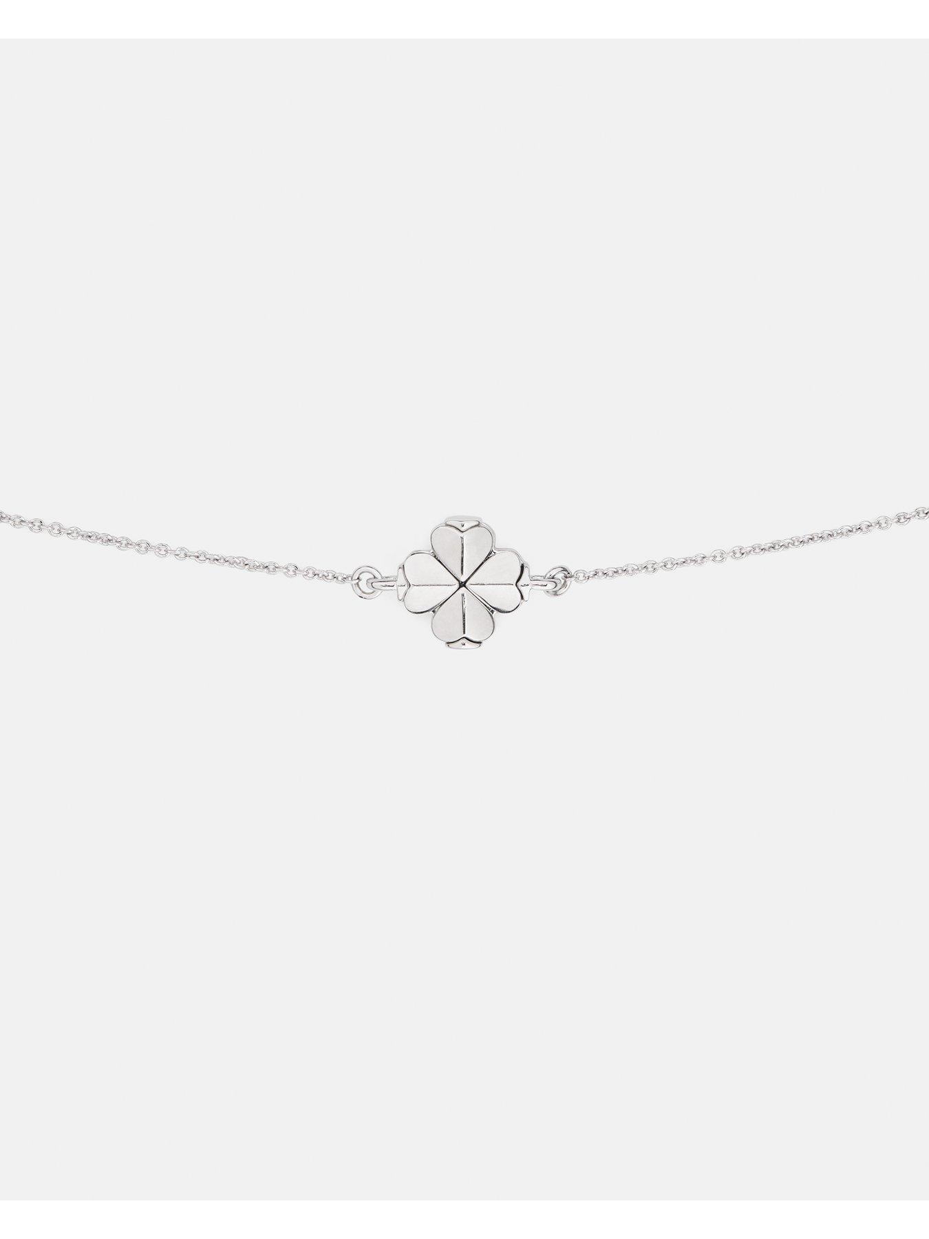 Image 2 of 2 of Kate Spade New York Spade Flower Solitaire Bracelet - Silver