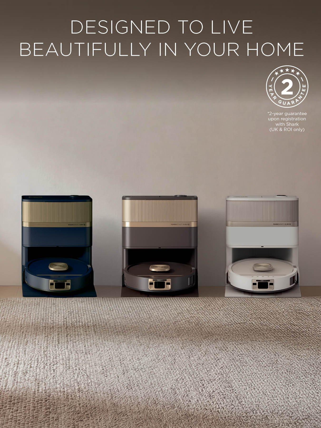 Image 2 of 8 of Shark PowerDetect Luxe UV Reveal 2-in-1 Vac &amp; Mop Robot Vacuum - Deep Harbour