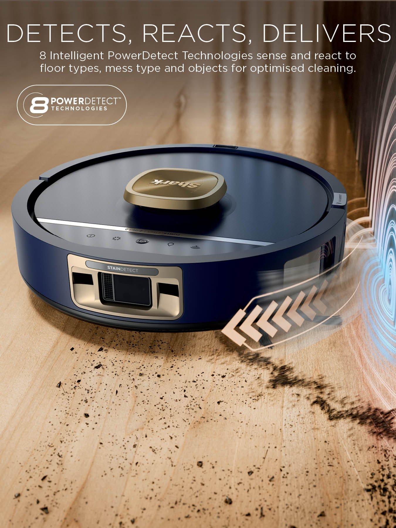 Image 5 of 8 of Shark PowerDetect Luxe UV Reveal 2-in-1 Vac &amp; Mop Robot Vacuum - Deep Harbour