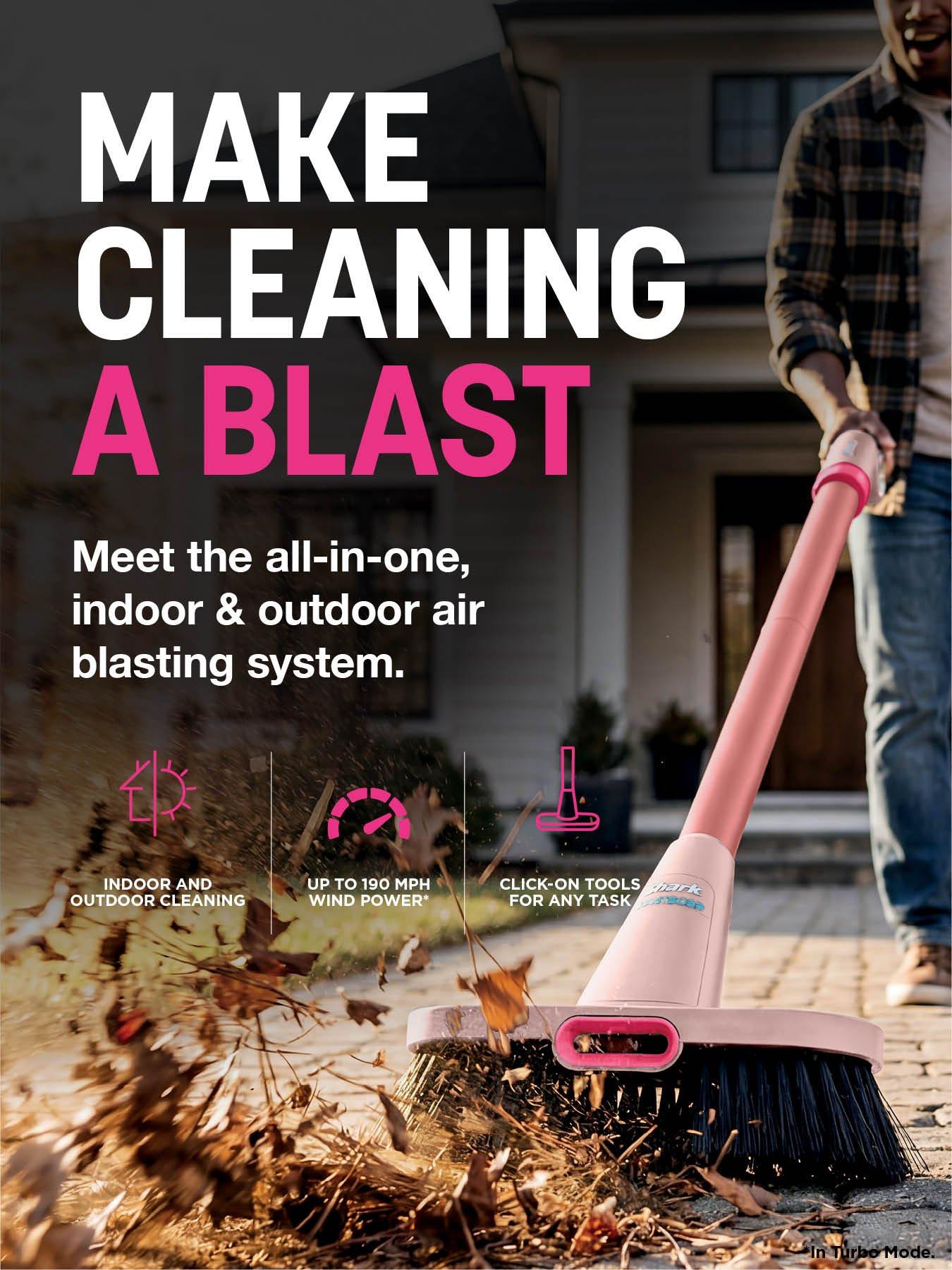 Image 2 of 7 of Shark BlastBoss All-in-One Air Blasting System with BlastBroom - Strawberry