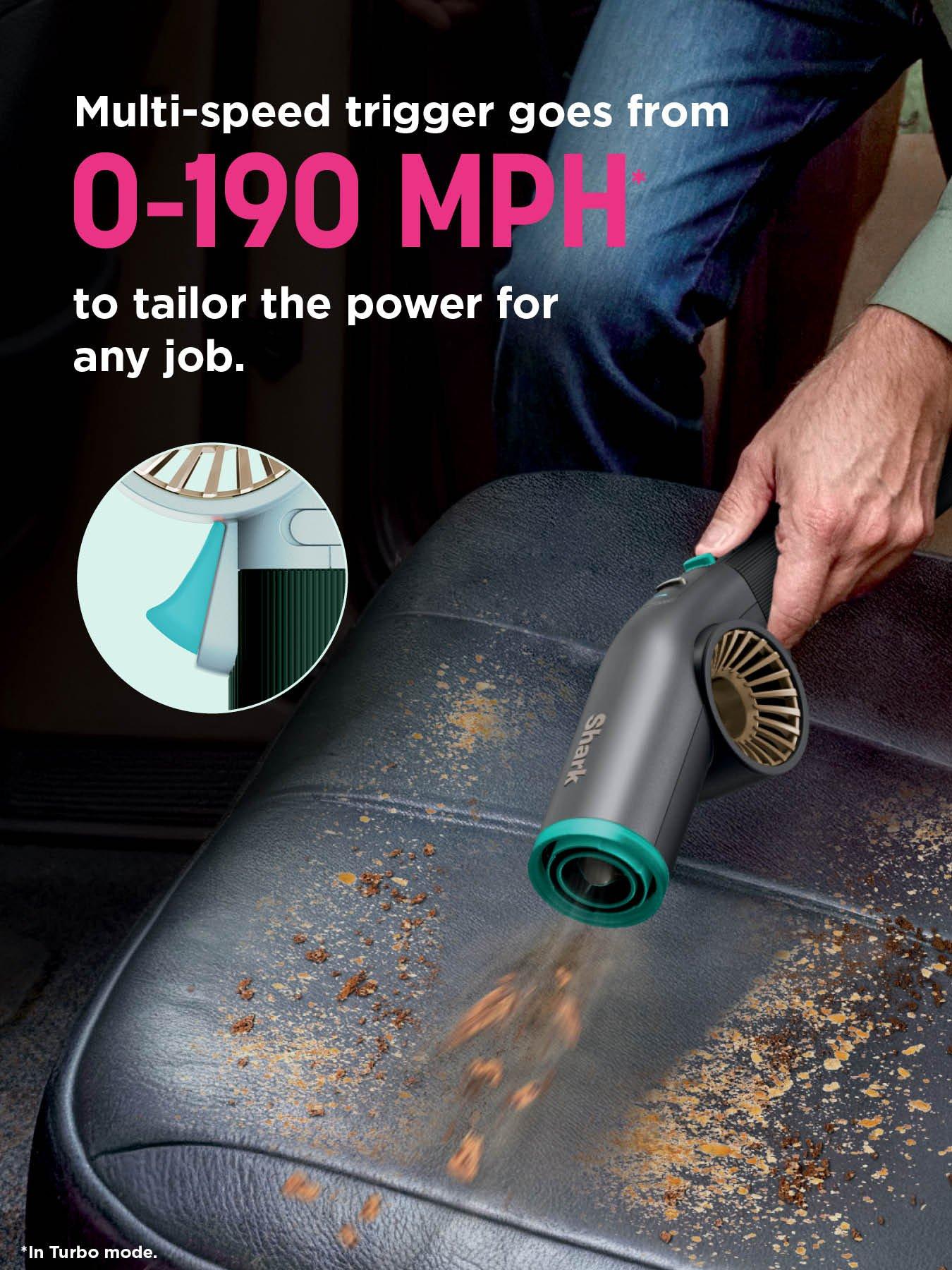 Image 4 of 7 of Shark BlastBoss All-in-One Air Blasting System with BlastBroom - Strawberry