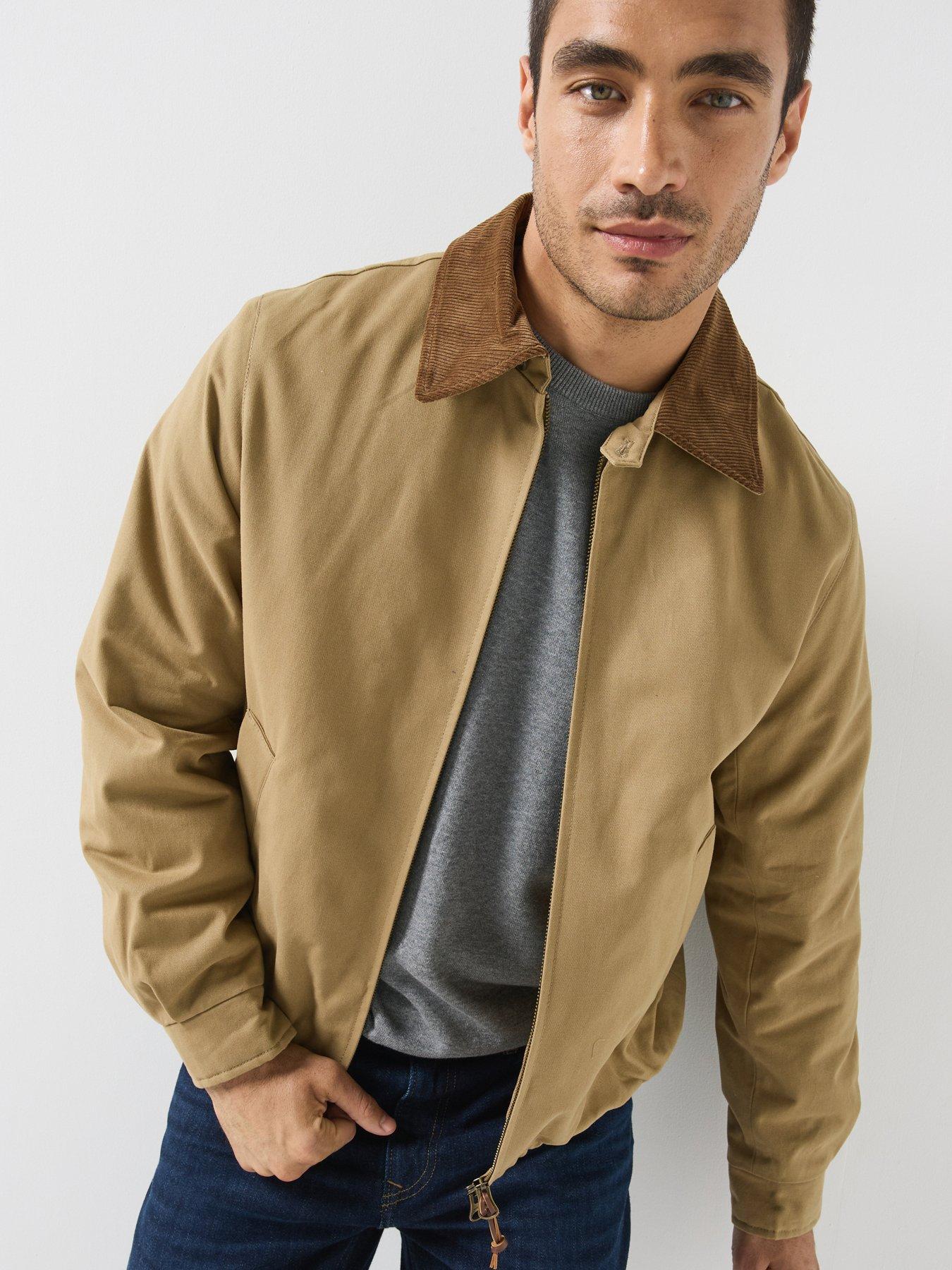 GANT Gant Moleskin Harrington Jacket - Beige
