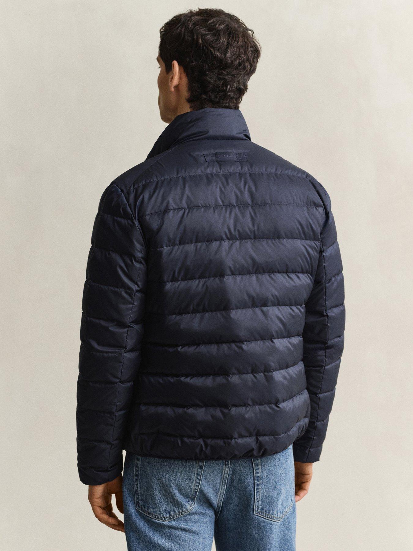 Image 2 of 5 of GANT Light Down Jacket - Navy