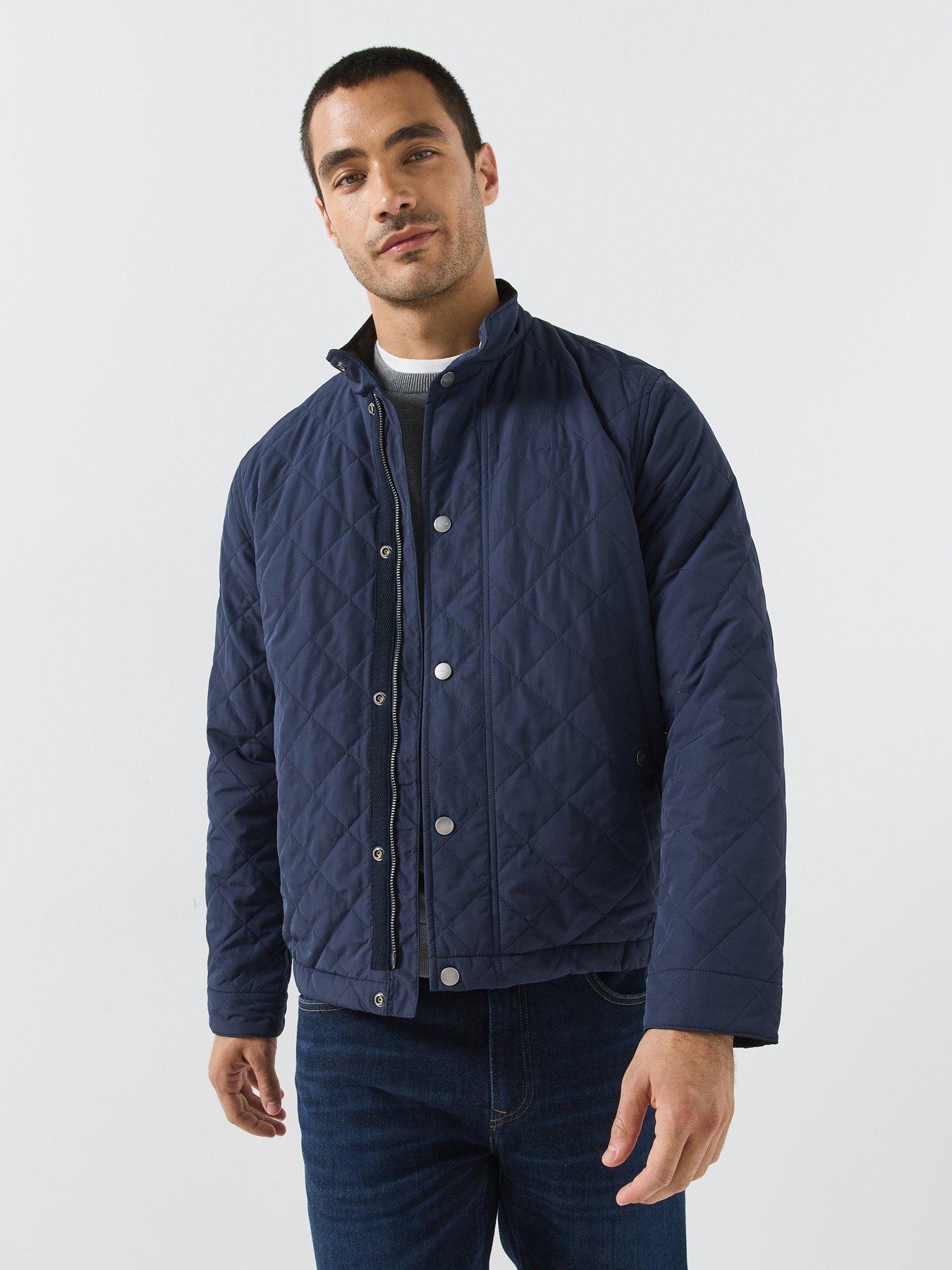 GANT Gant Classic Quilted Jacket - Navy