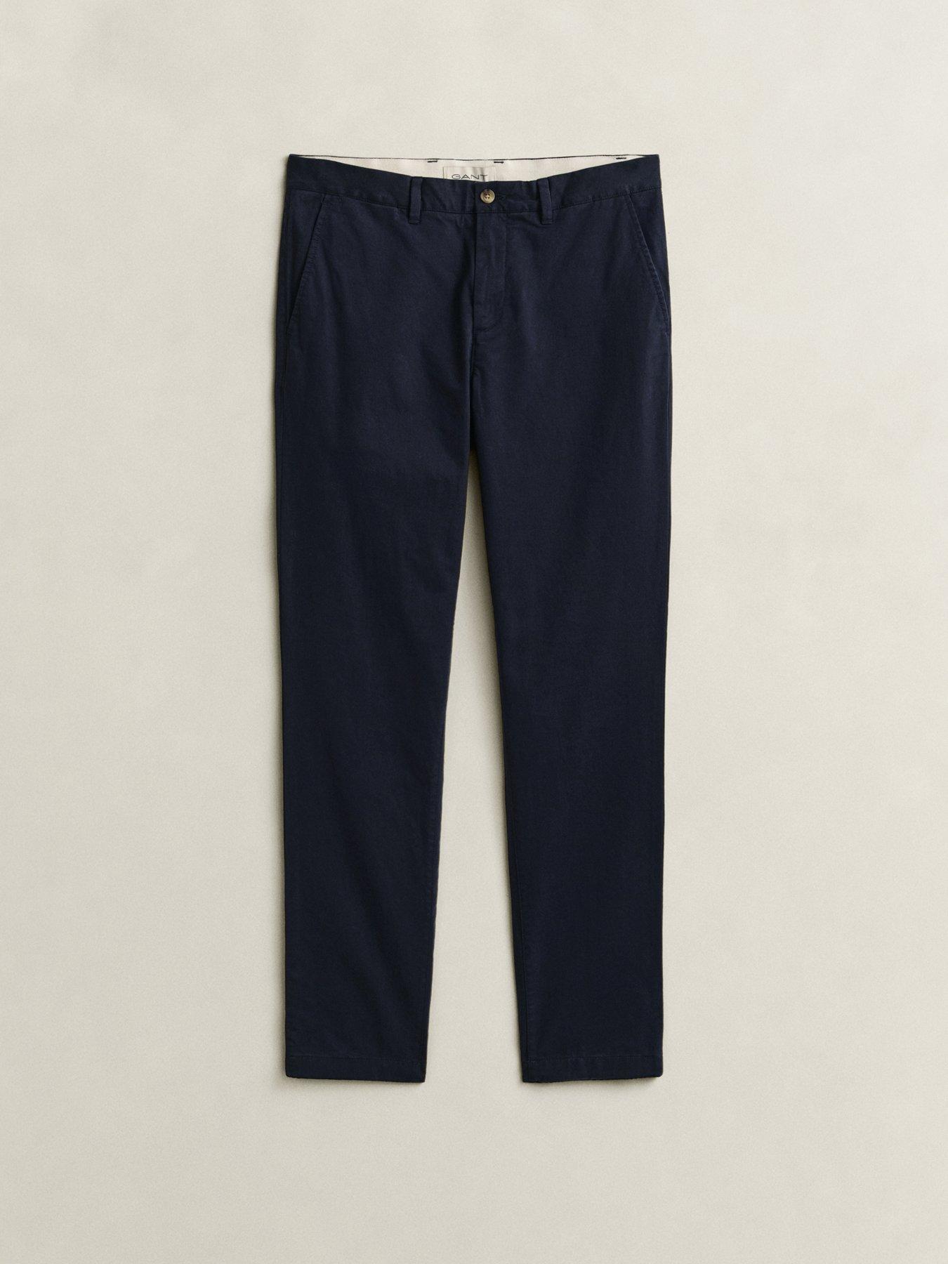 Image 5 of 5 of GANT Gant Slim Classic Chinos - Navy