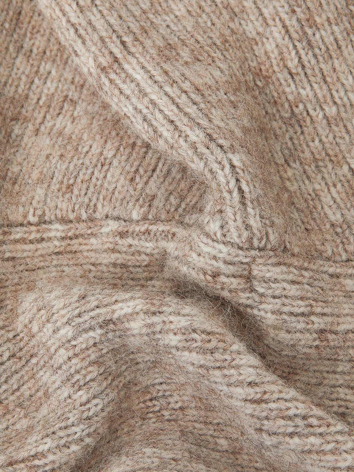 Image 2 of 2 of Monsoon Monsoon Tula Hooded Scarf - Cream