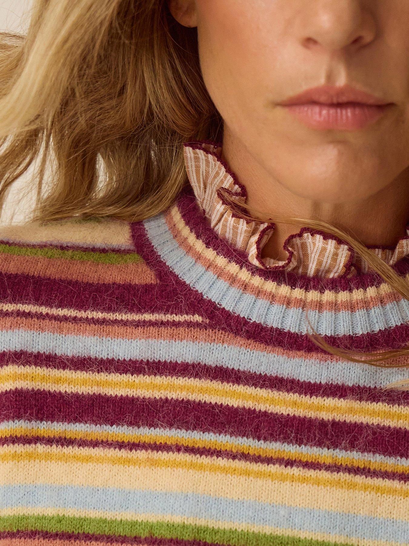 Image 4 of 4 of Monsoon Serenity Stripe Jumper