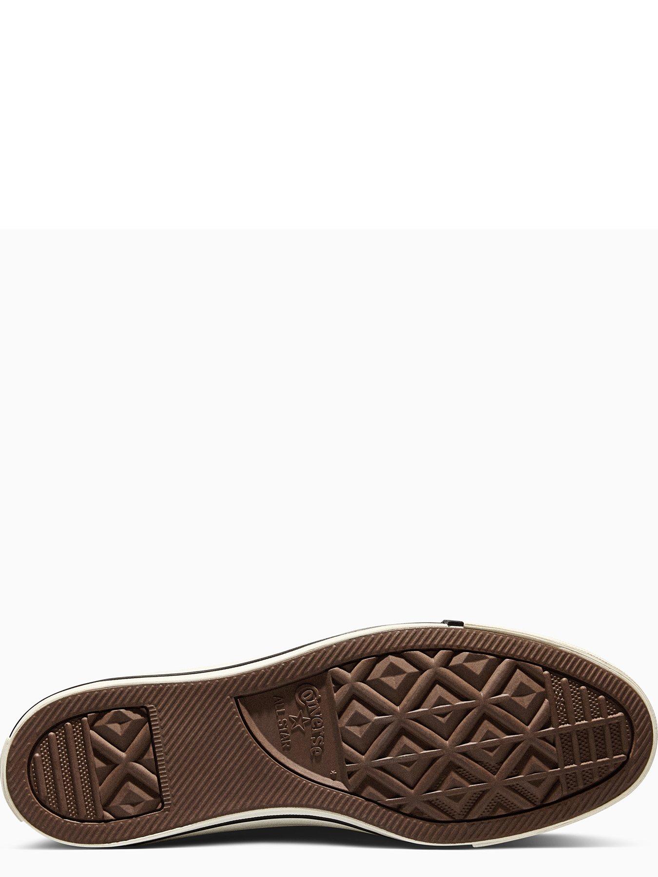 Image 5 of 5 of Converse Unisex Chuck Taylor All Star Hi Canvas High-Top Trainers - Brown