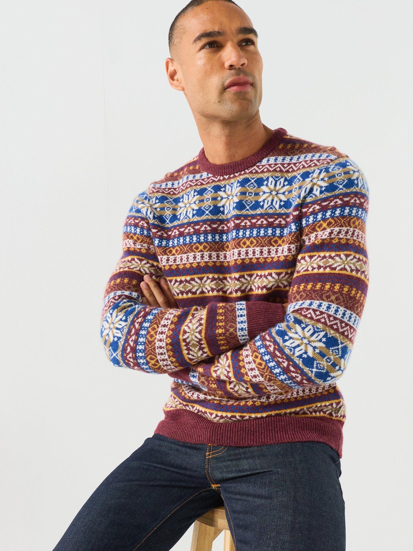 Image 5 of 6 of GANT Fairisle Crew Neck Knitted Jumper - Multi