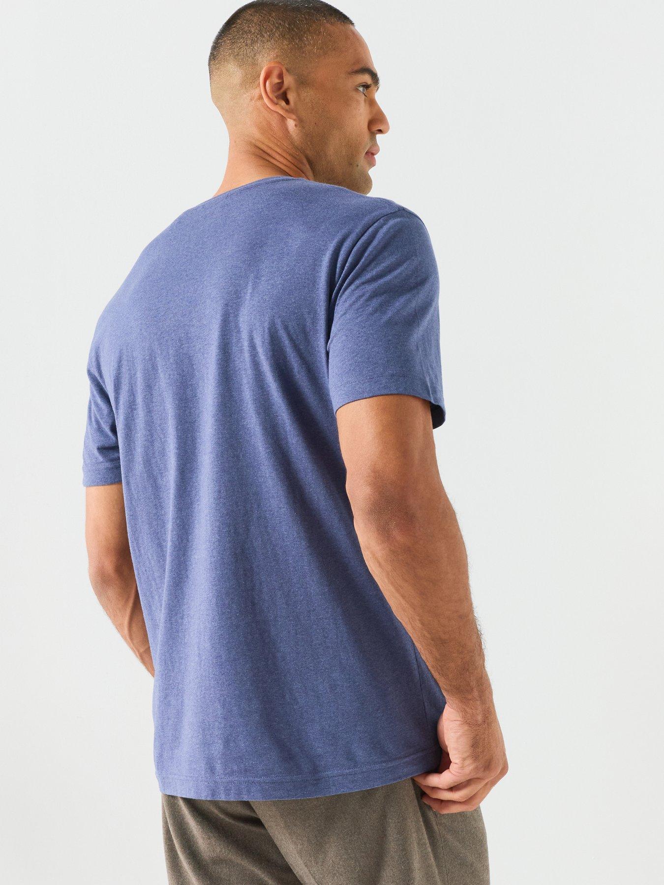 Image 2 of 5 of GANT Regular Fit Shield Shortsleeve T-Shirt - Blue