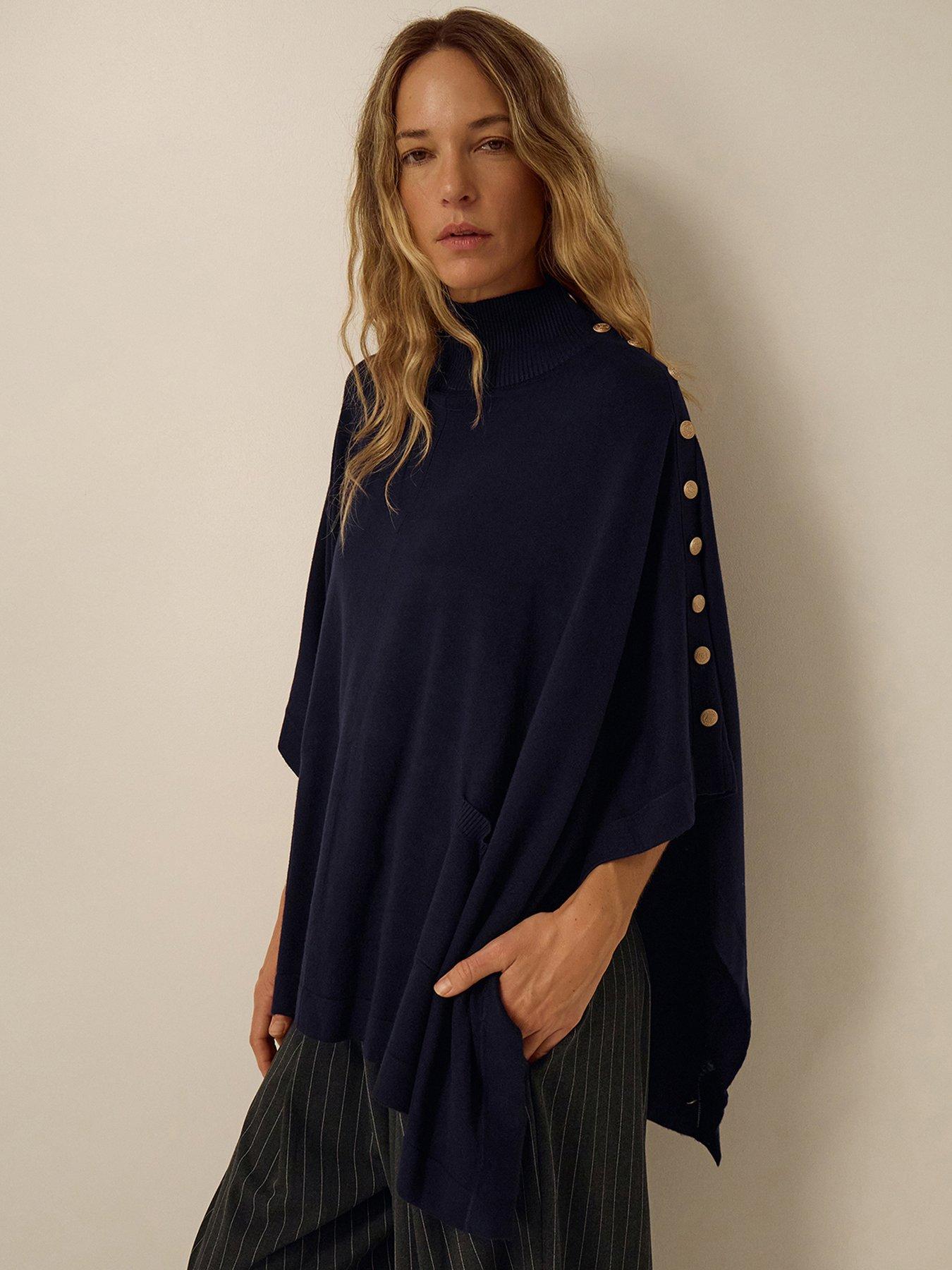 Monsoon Bae Button Cape