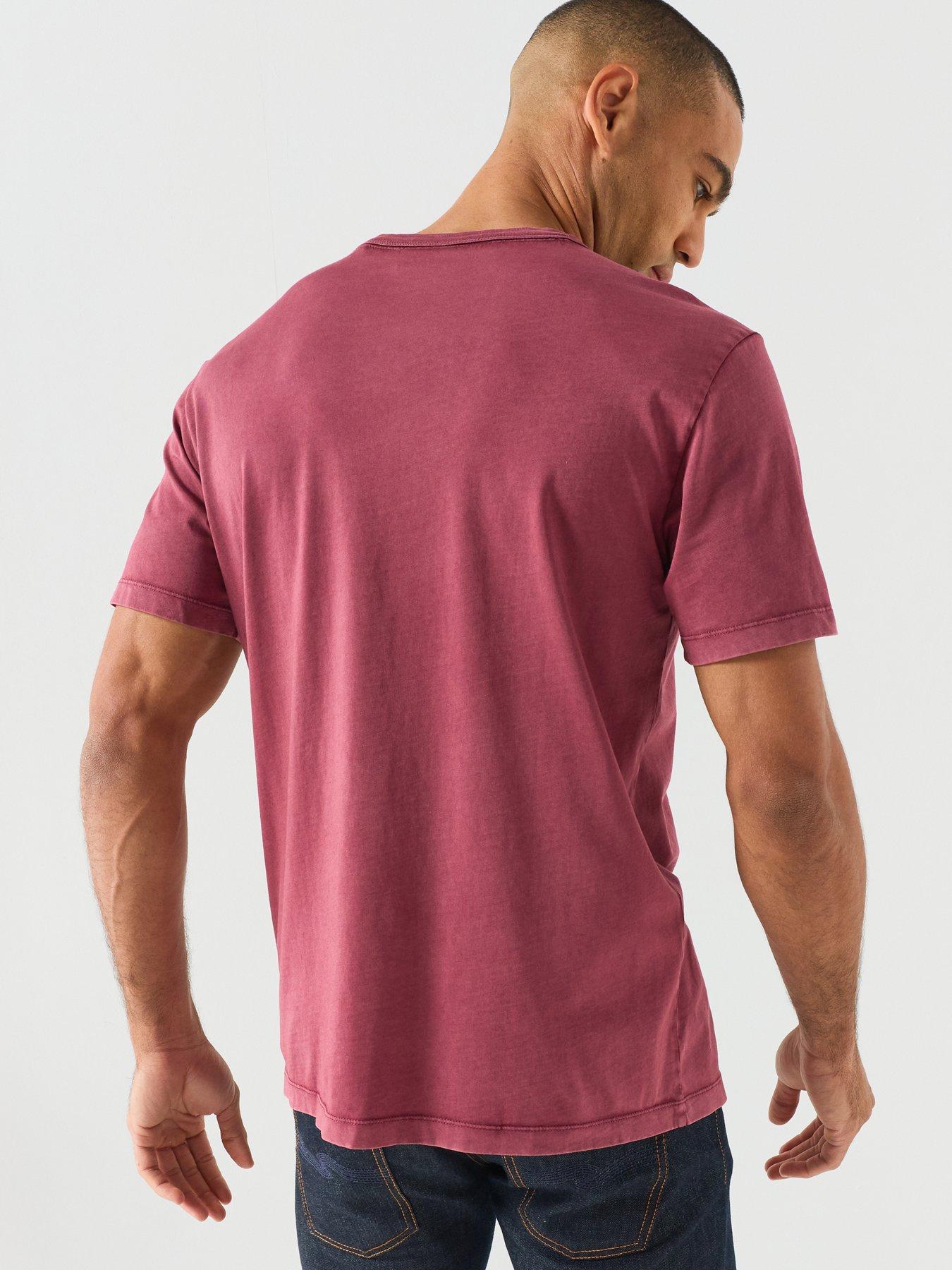 Image 2 of 5 of GANT Graphic T-Shirt - Red