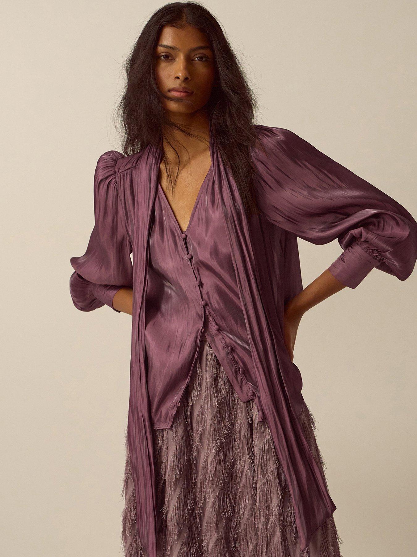 Monsoon Mira Metallic Blouse