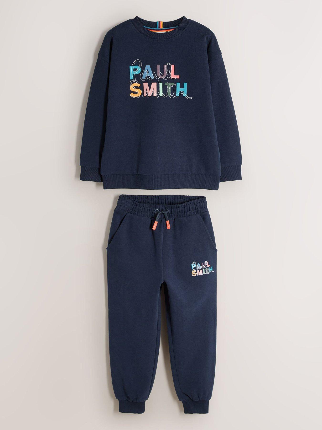 Paul Smith Junior Boys Navy Graphic Set