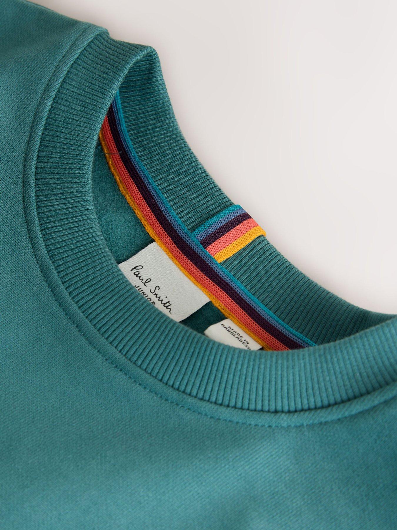 Image 5 of 5 of Paul Smith Junior Boys Zebra Logo Sweat &amp; Joggers Set - Green/black