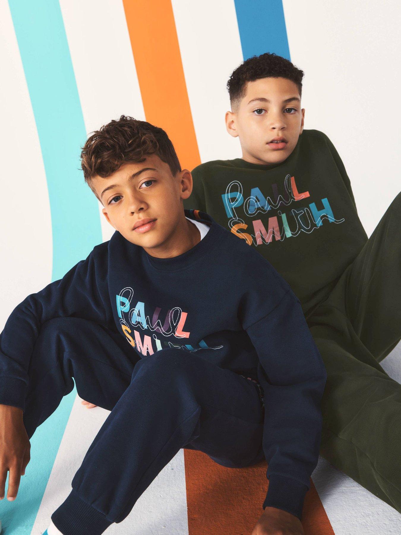 Paul Smith Junior Boys Khaki Graphic Set